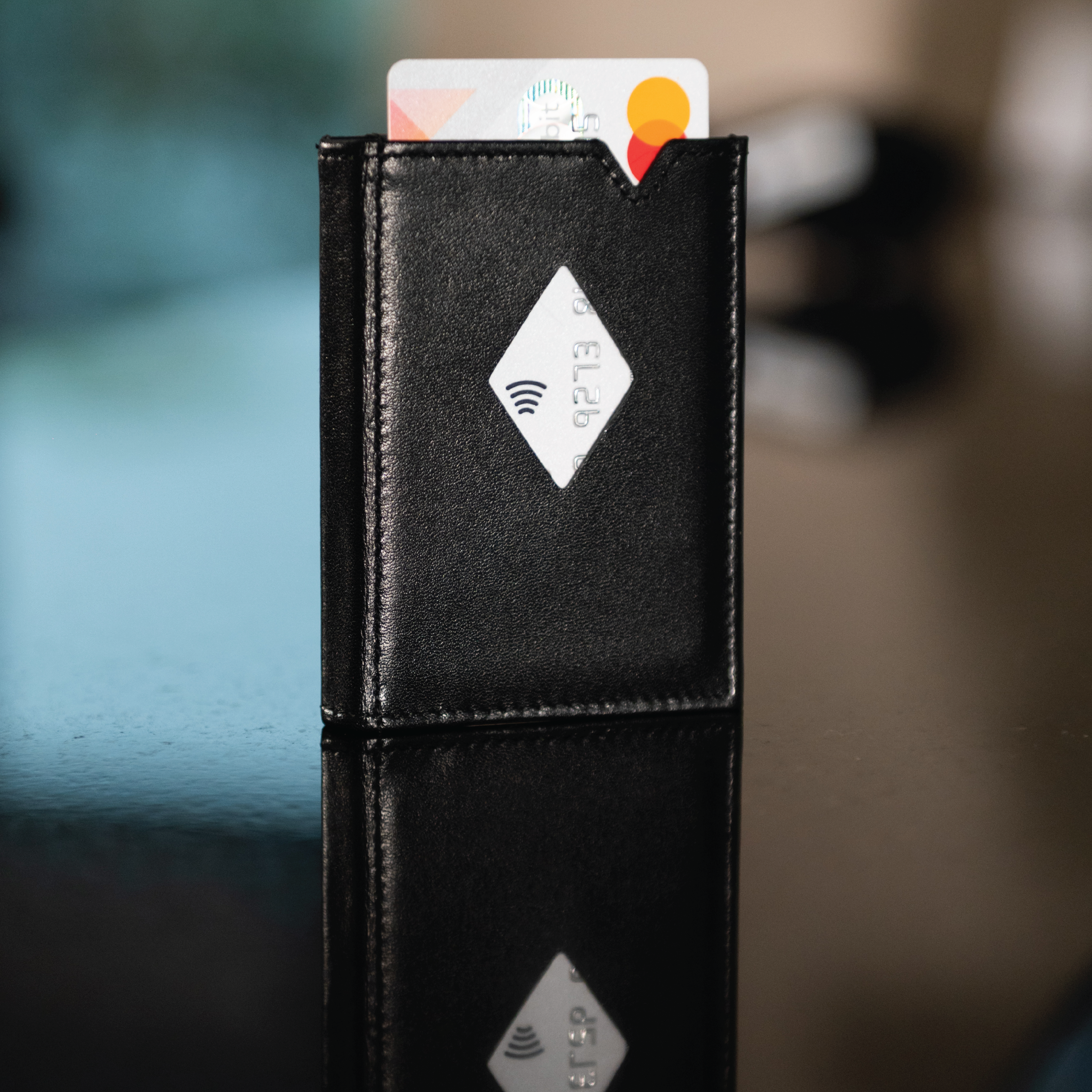 EXENTRI Miniwallet, Svart, 1 stk.