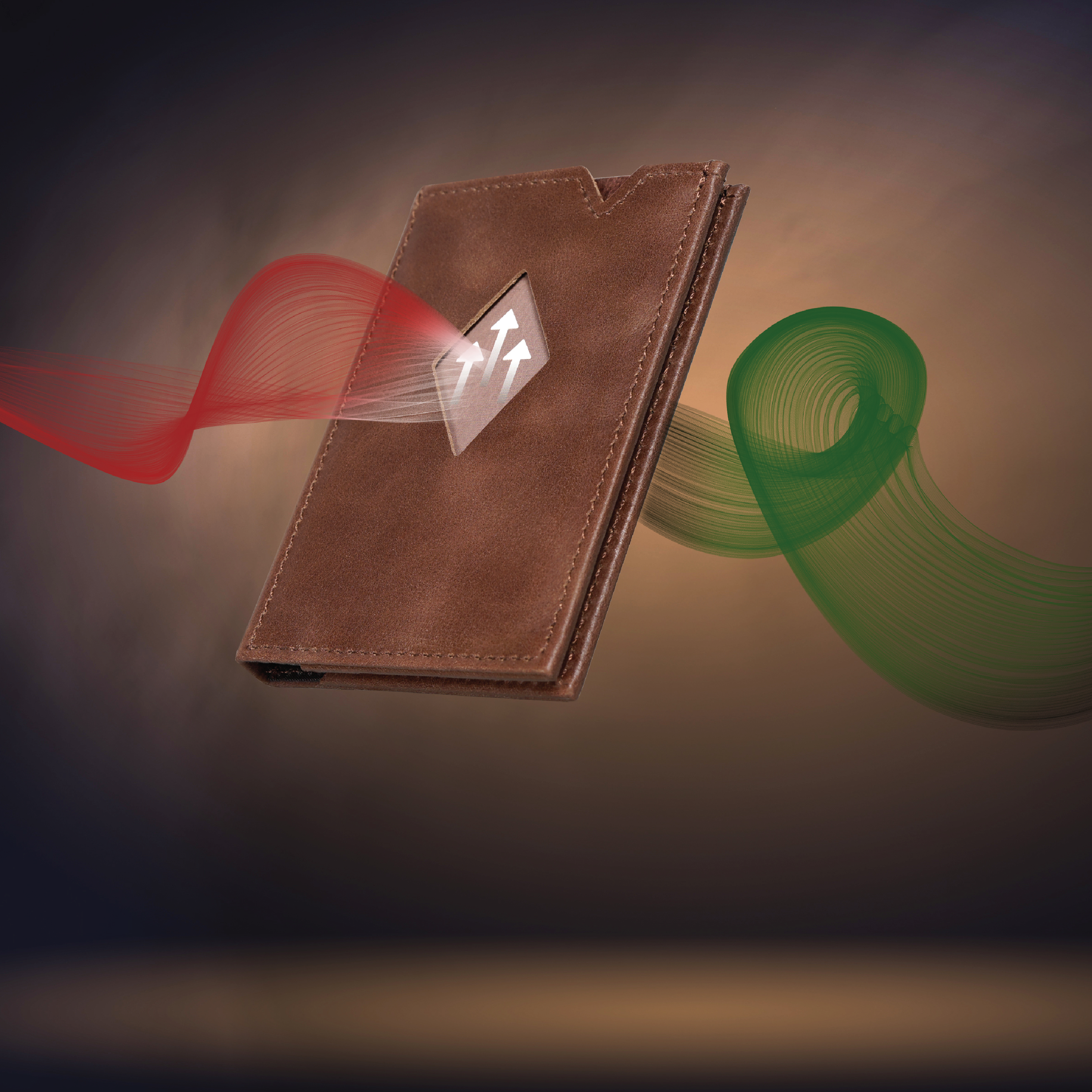 EXENTRI Miniwallet, Hazelnut, 1 stk.