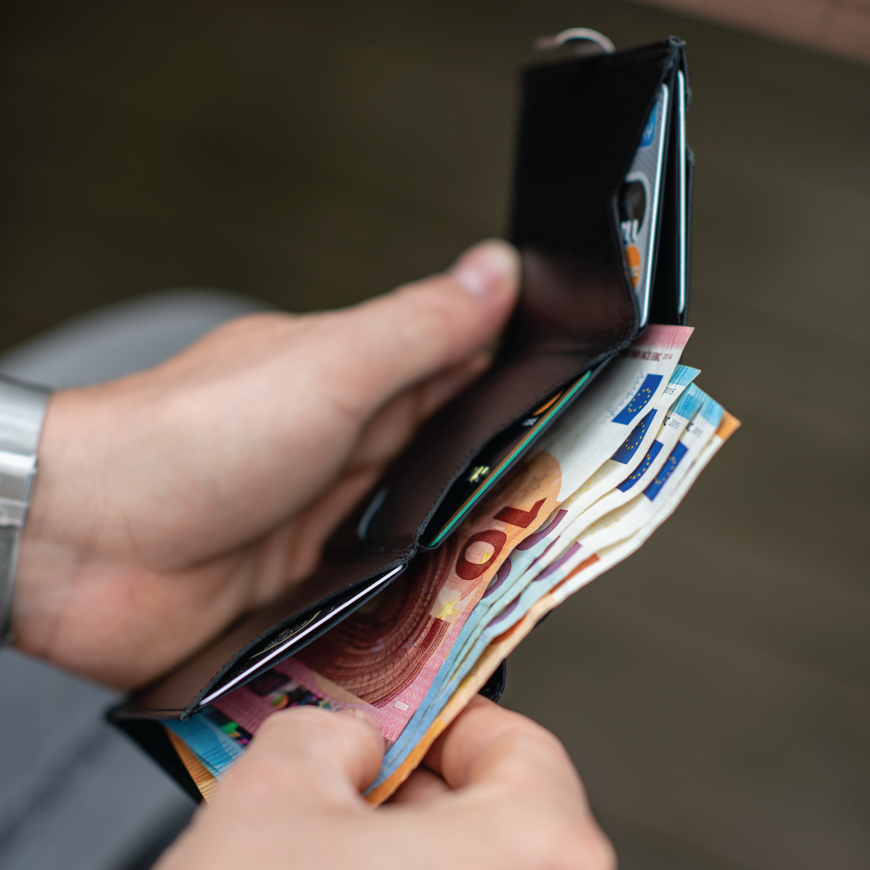 EXENTRI Multiwallet, Svart, 1 stk.