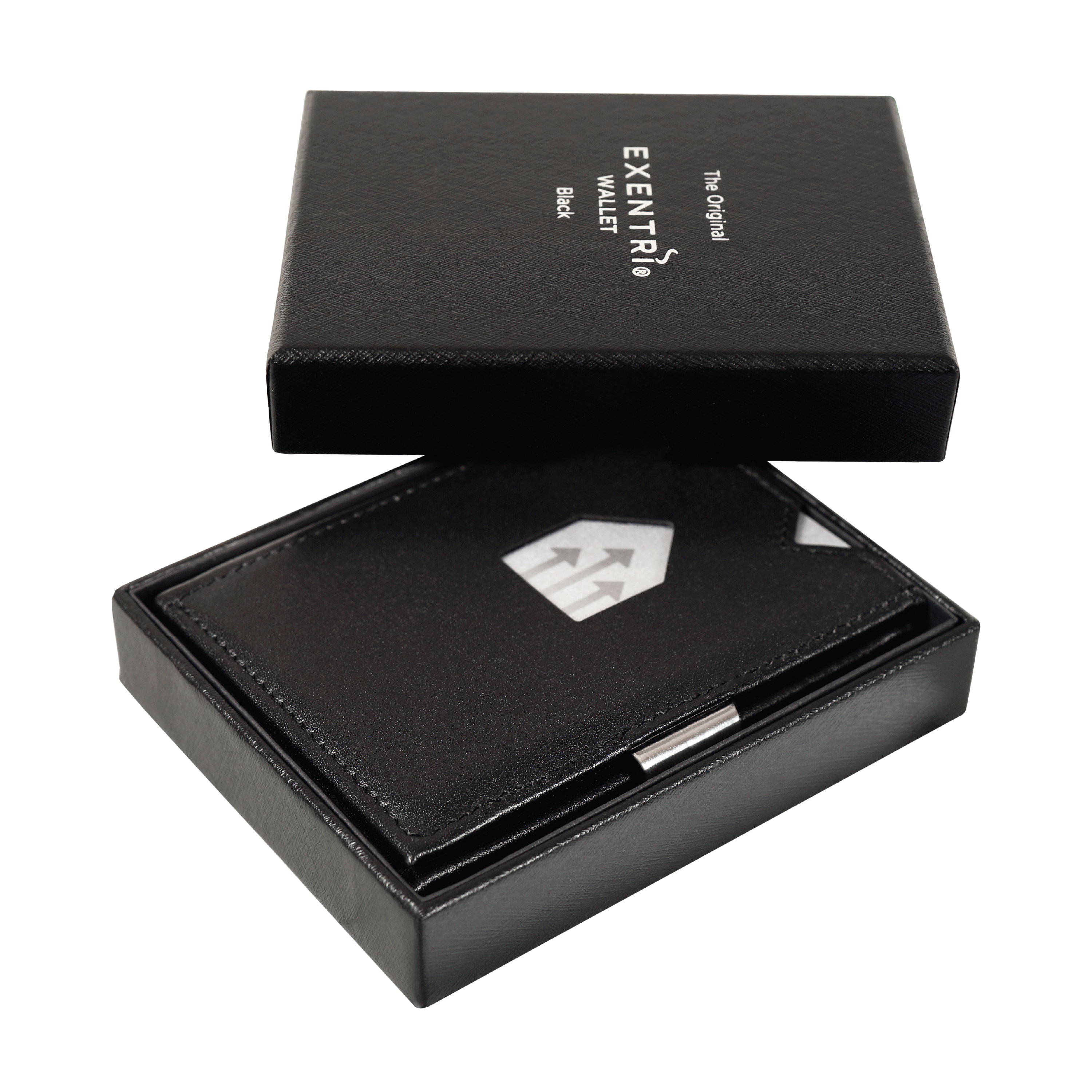 EXENTRI Wallet, Svart, 1 stk.