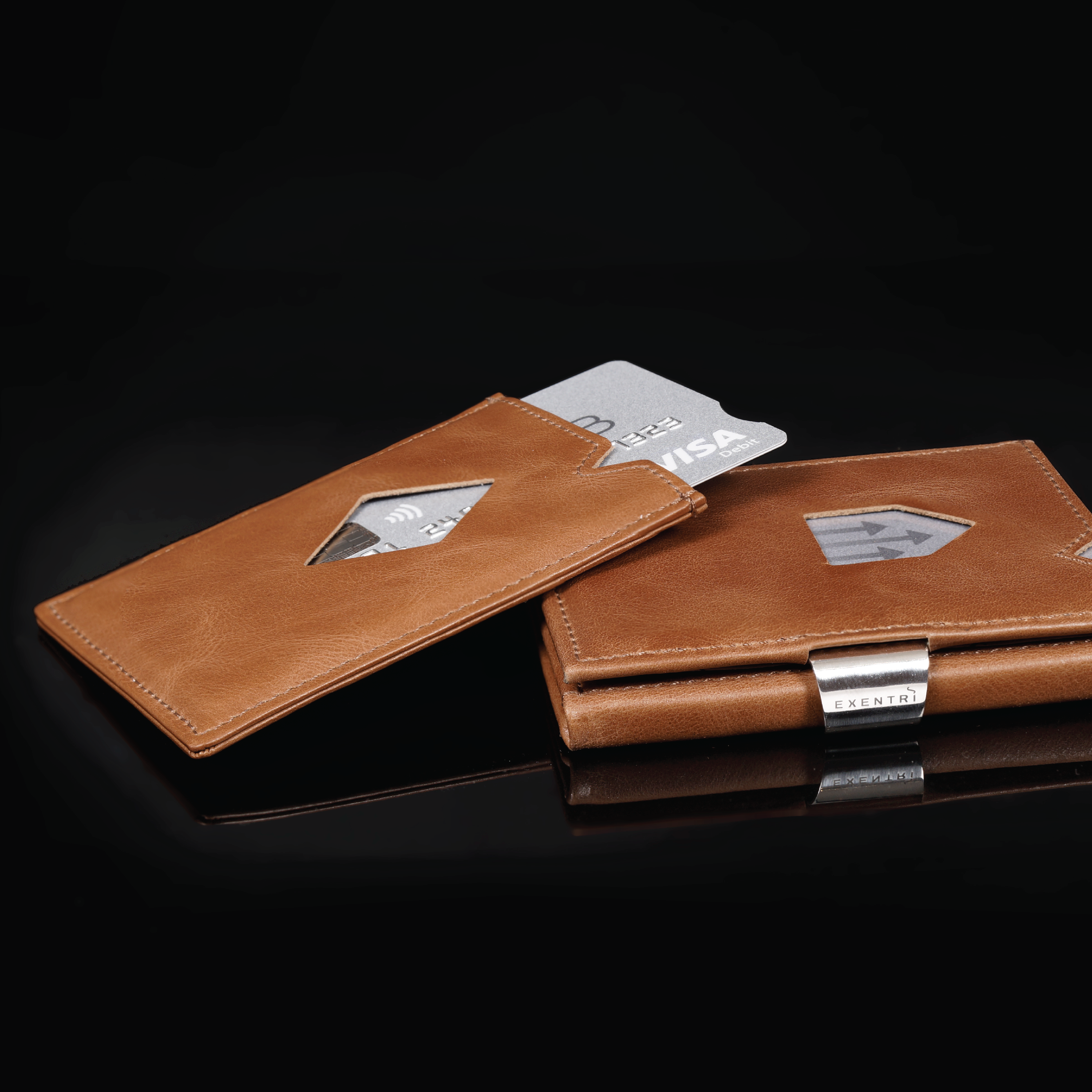 EXENTRI Wallet, Sand, 1 stk.