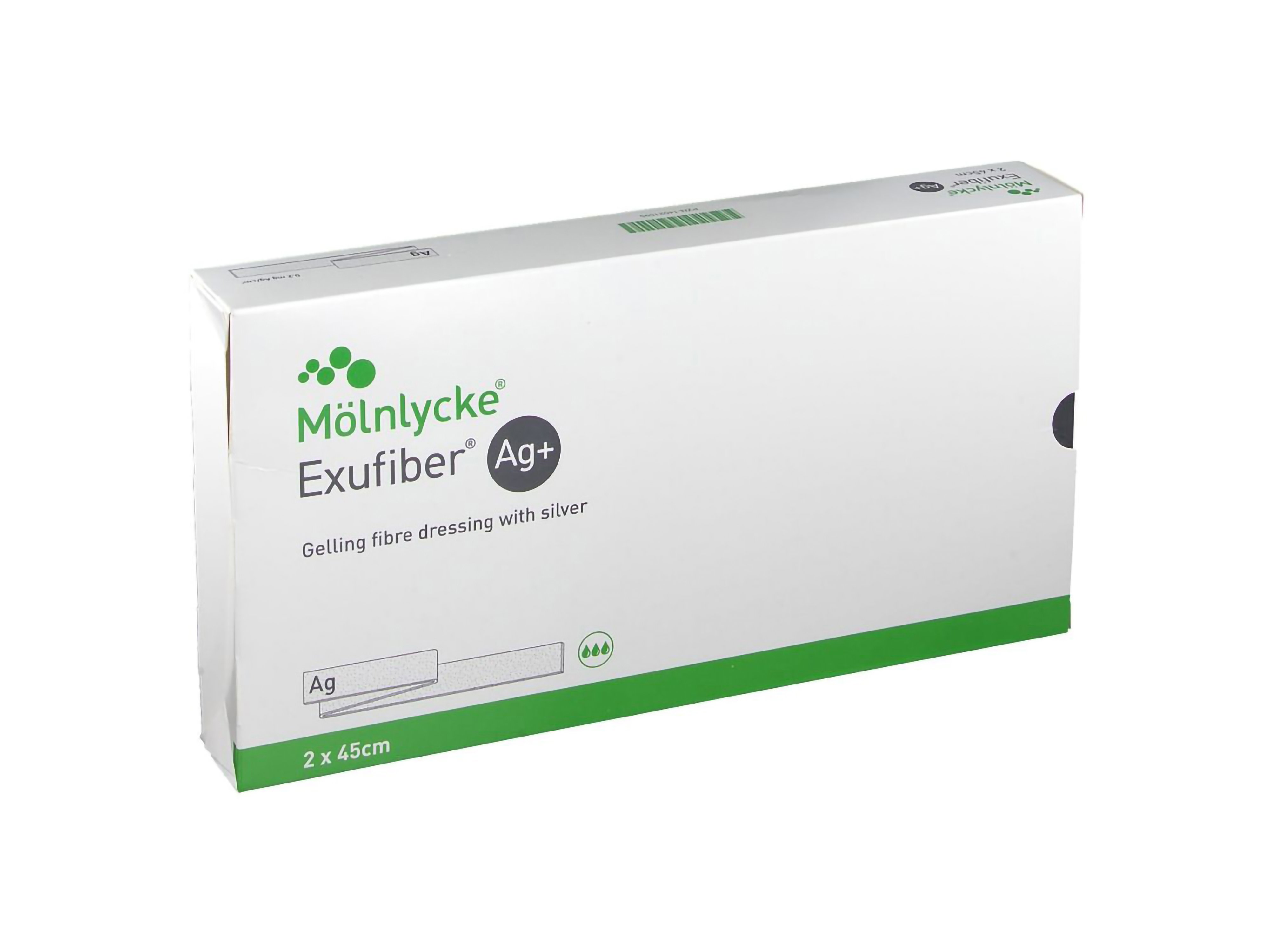 Exufiber Ag+  2x45cm, 5 stk.