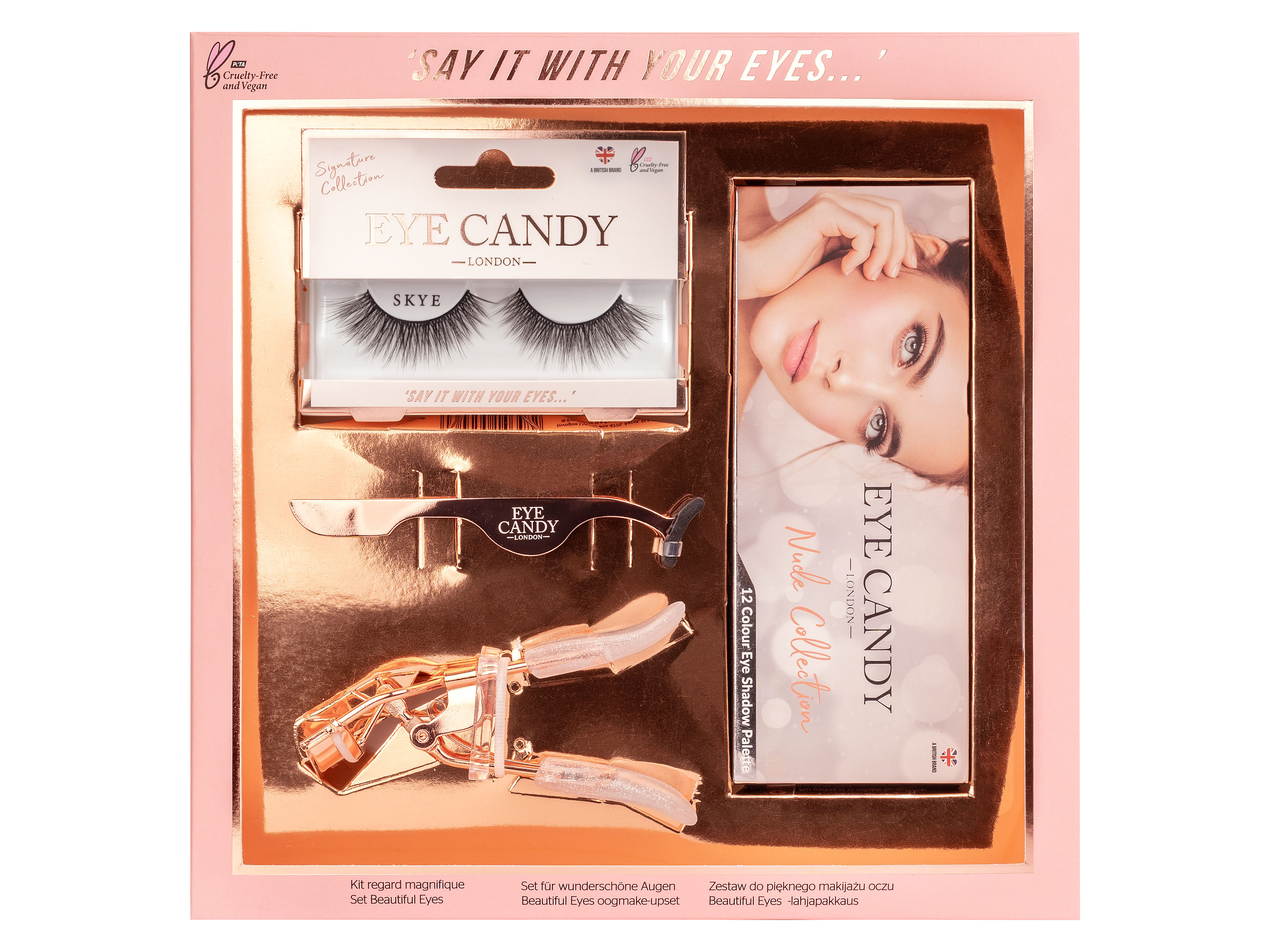 Brushworks Eye Candy Gift Set, Gavesett til øynene