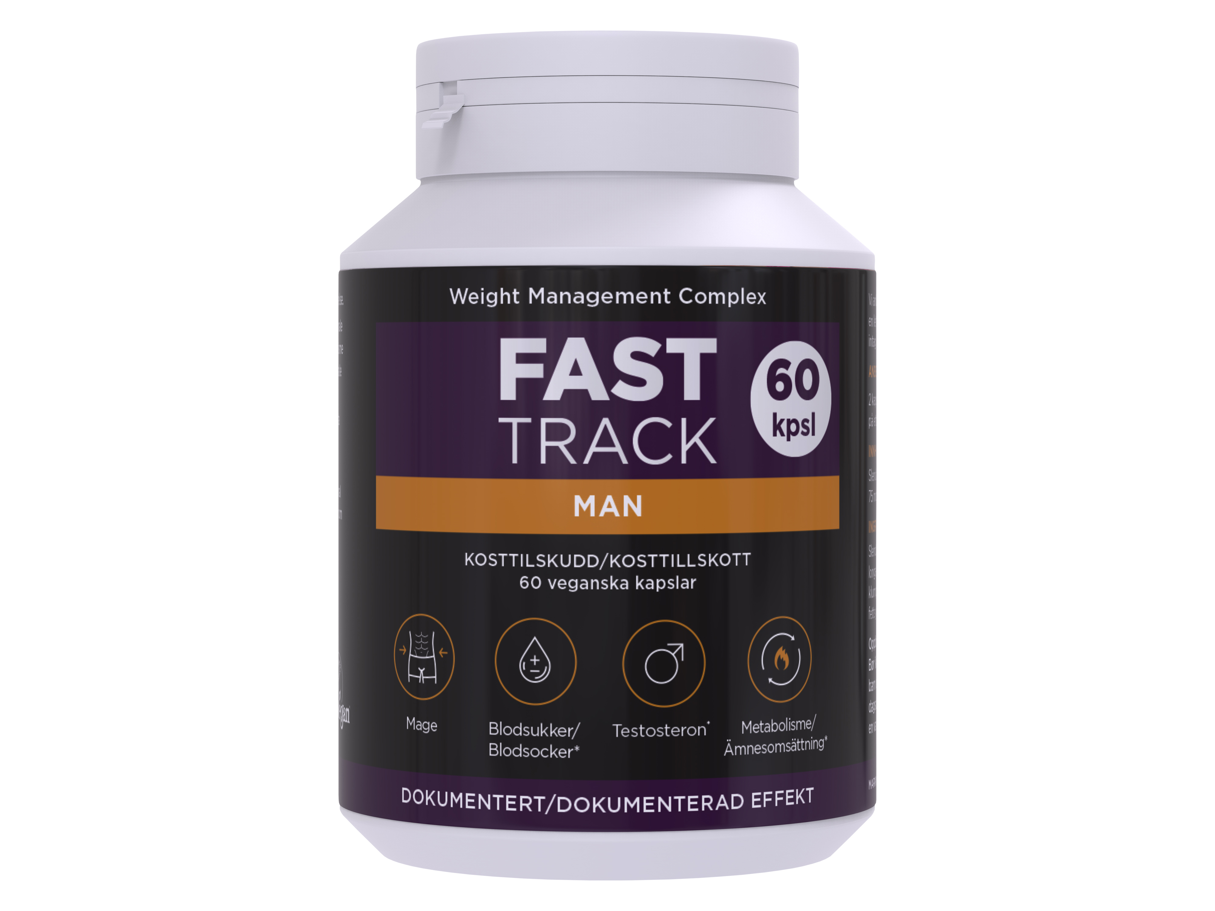 Fast Track Man, 60 kapsler