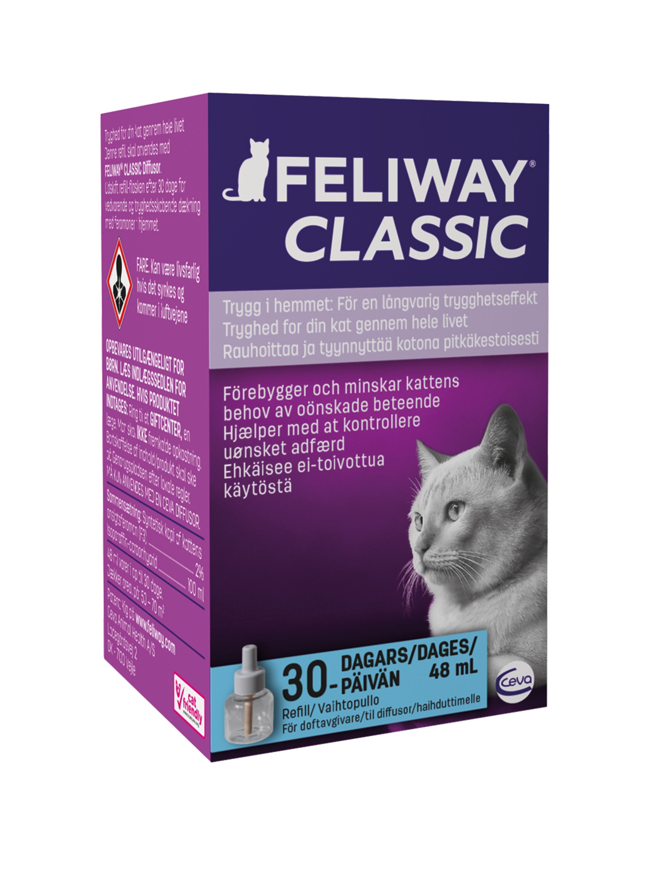 Feliway Classic Diffuser refill, 48 ml