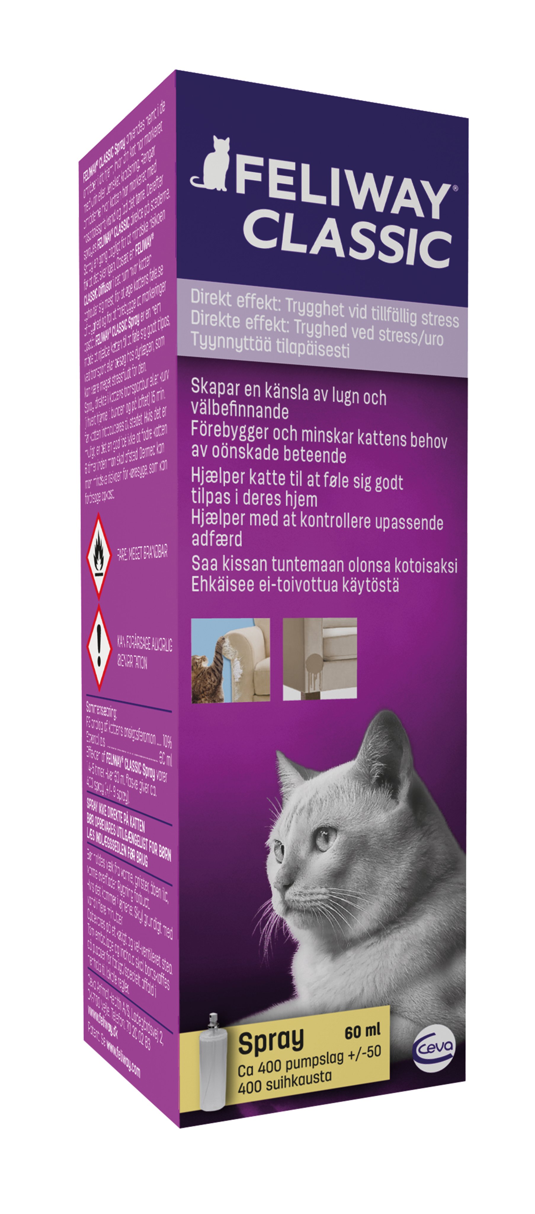 Feliway Classic Spray, 60 ml