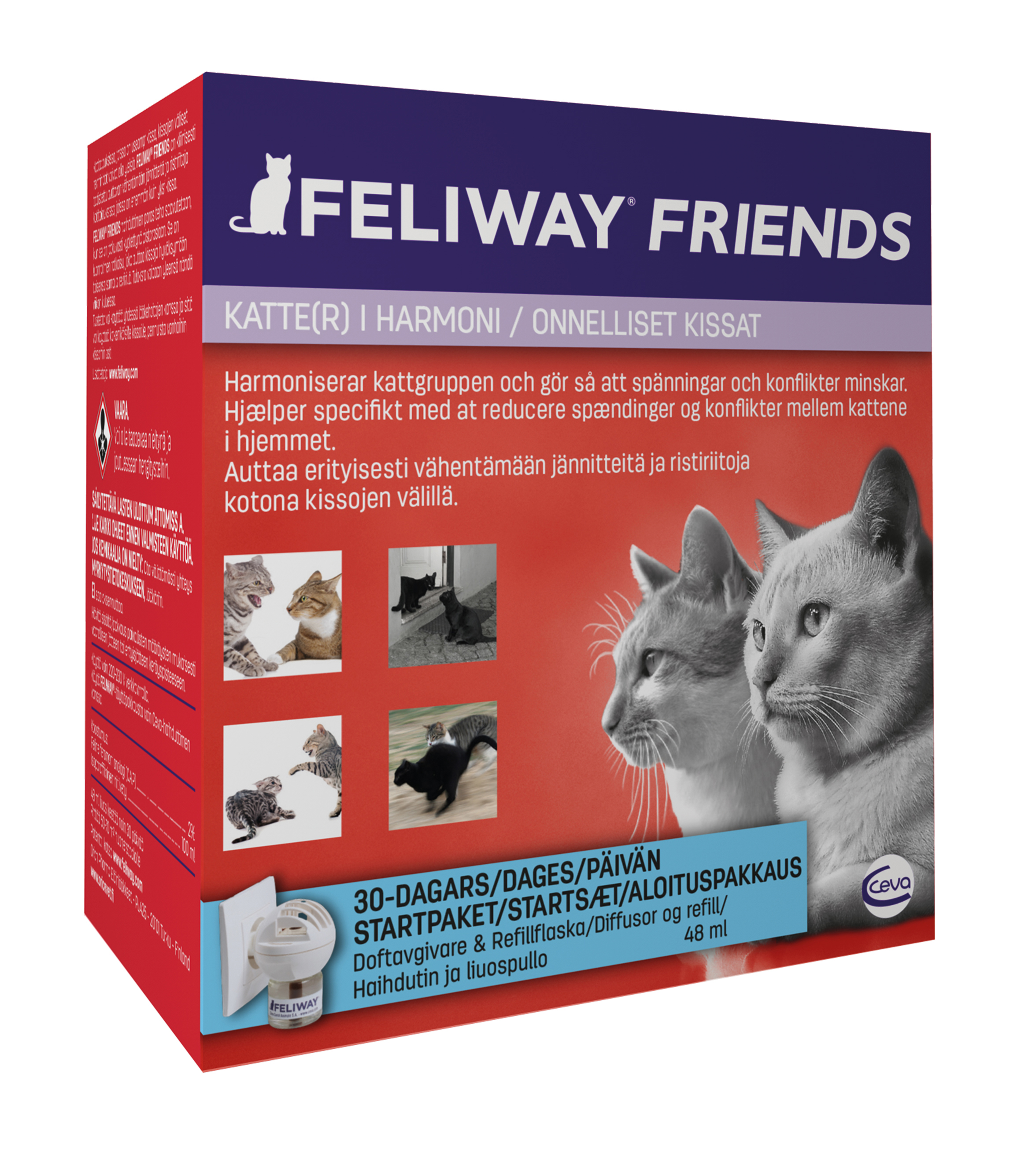 Feliway Friends Diffuser startpakke, 1 stk.
