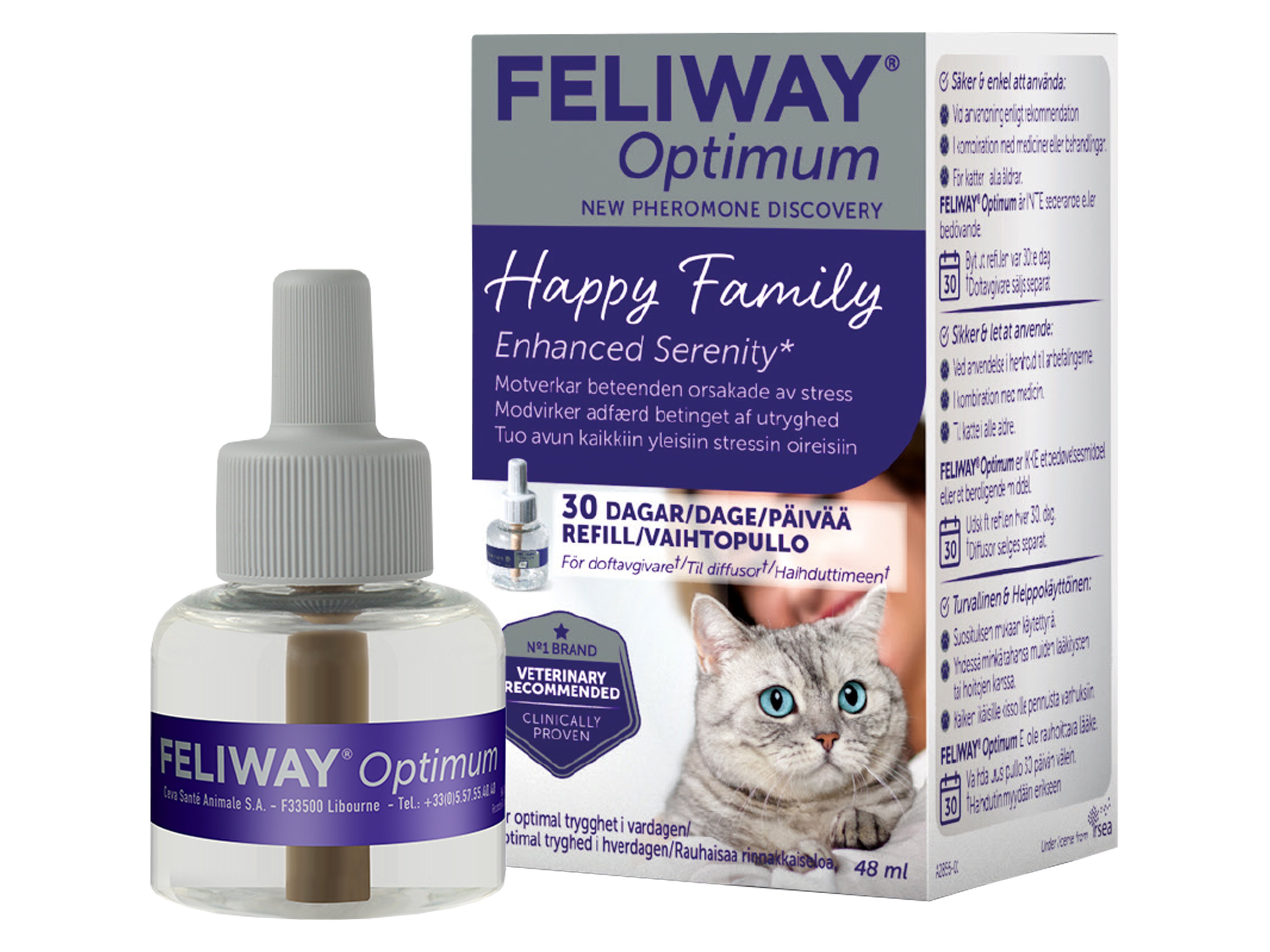 Feliway Optimum Diffuser refill, 48 ml