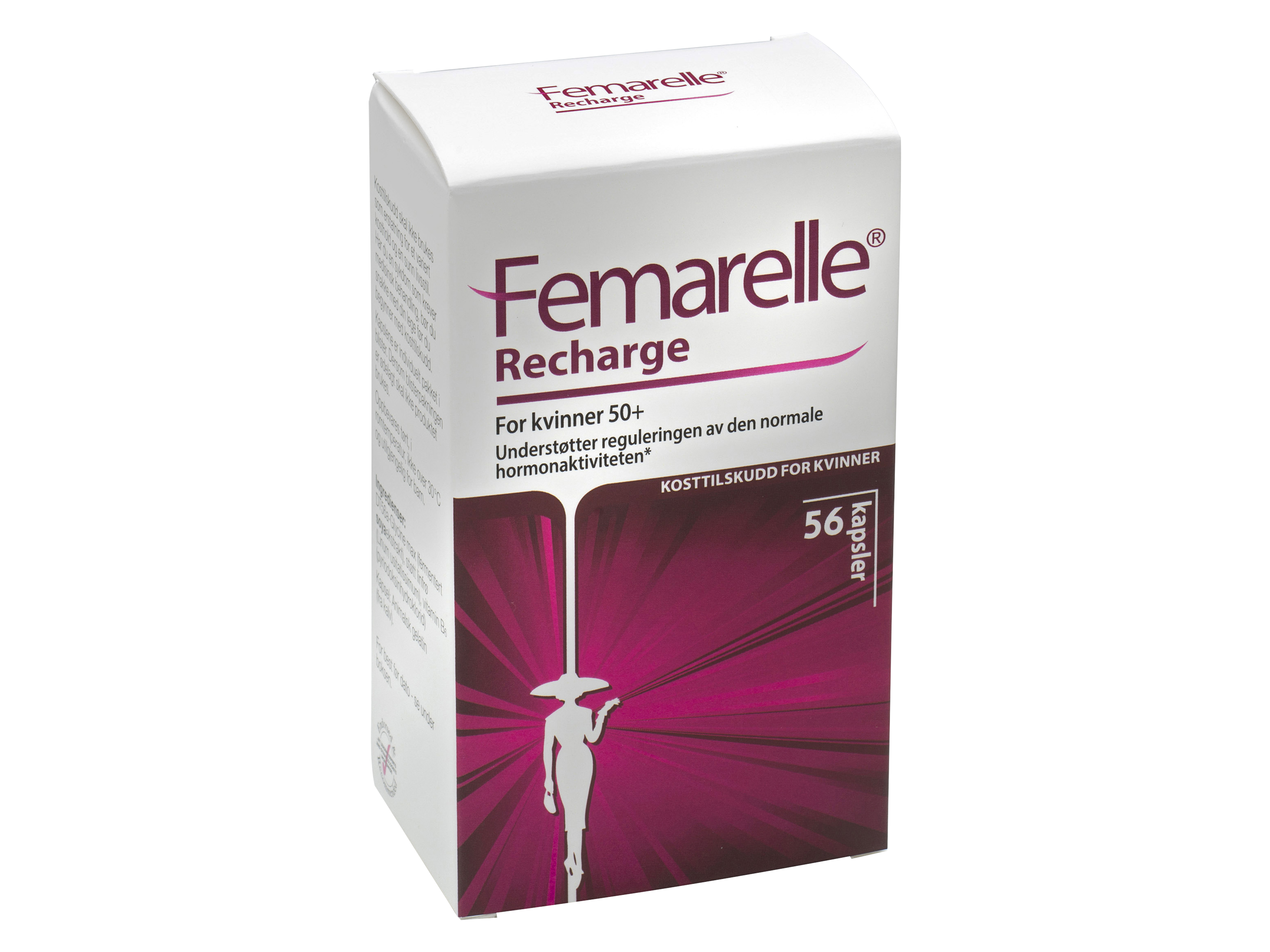 Femarelle Recharge 50+, 56 kapsler