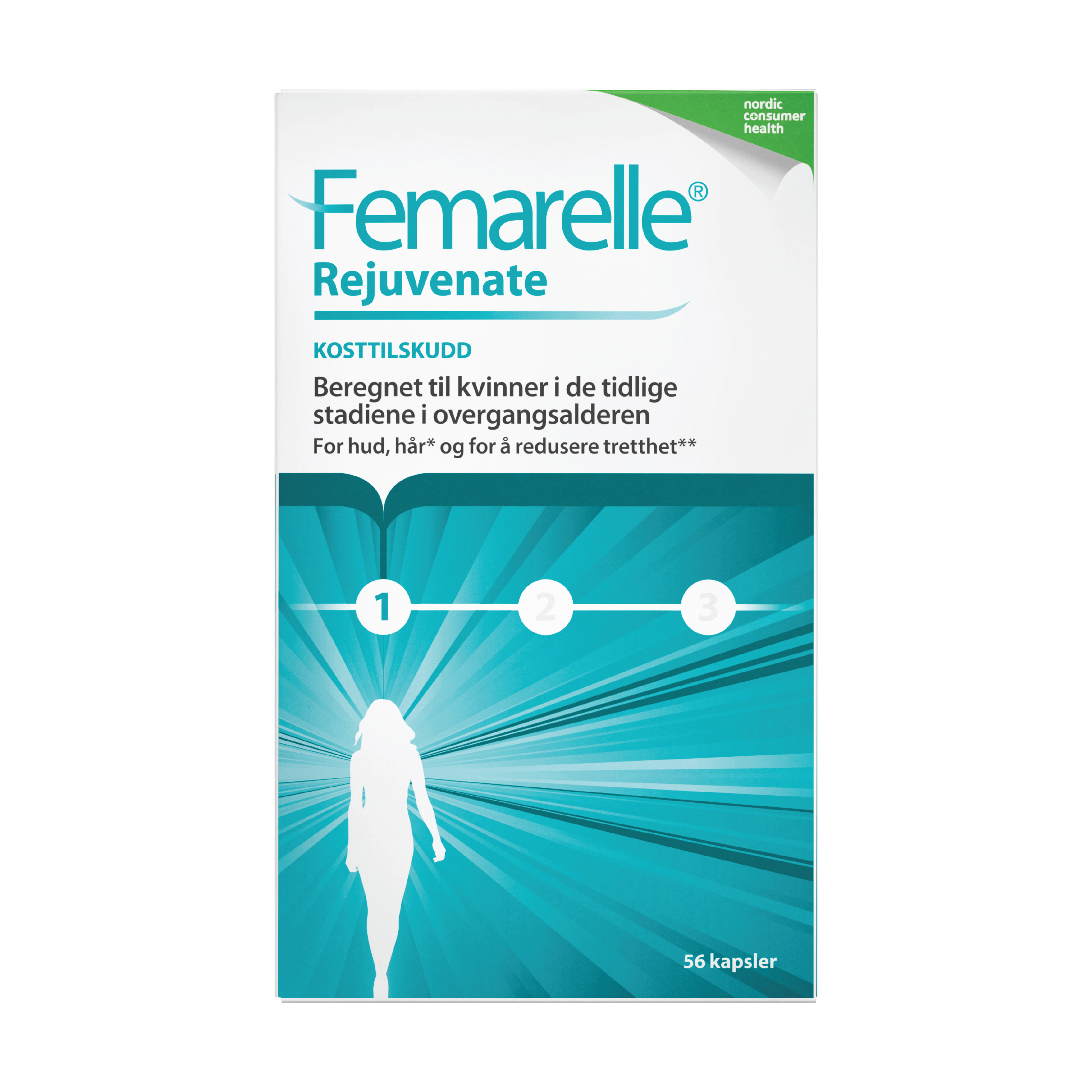 Femarelle Rejuvenate 40+ kapsler, 56 stk.