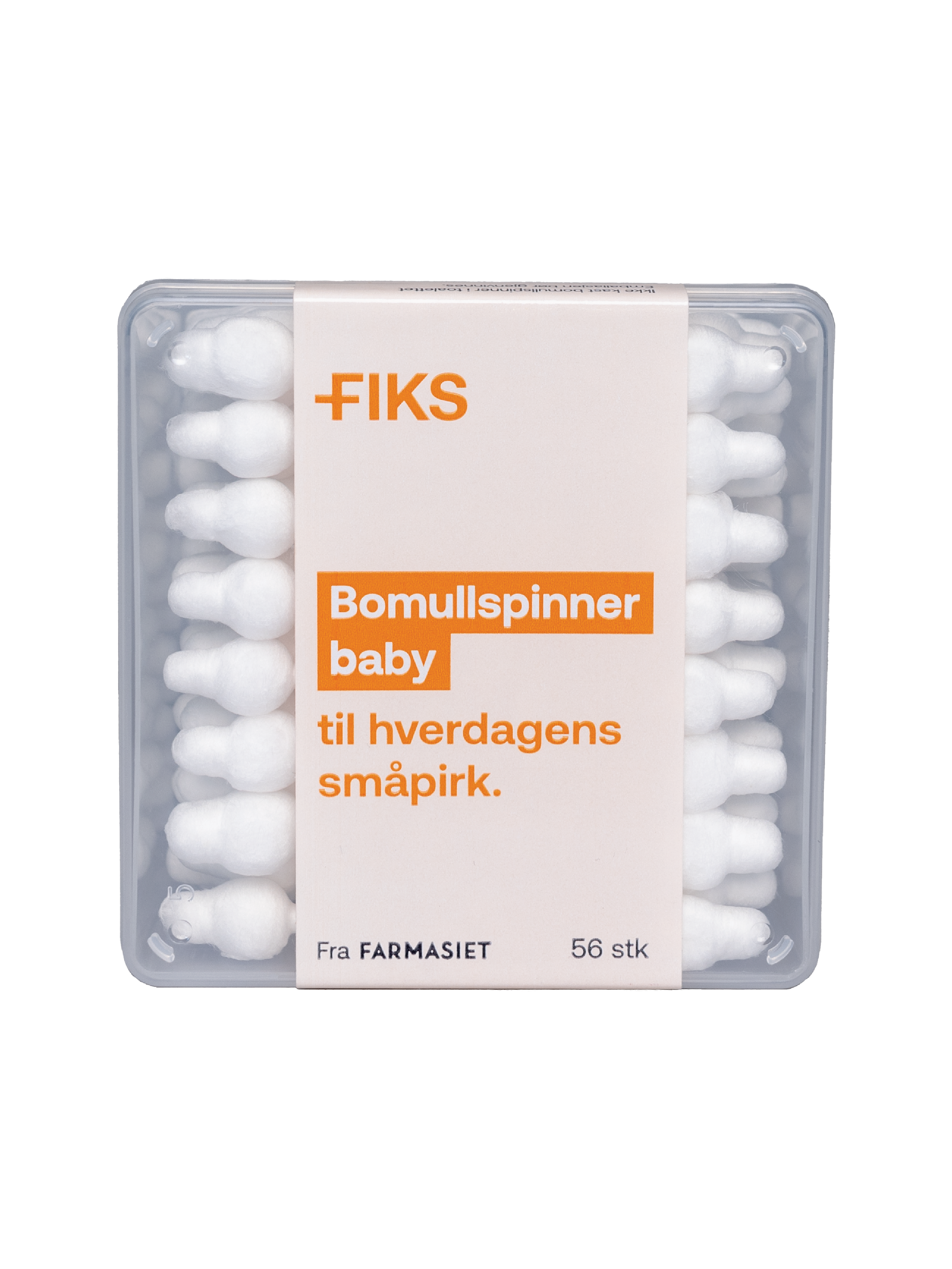 FIKS Bomullspinner Baby, 56 stk.