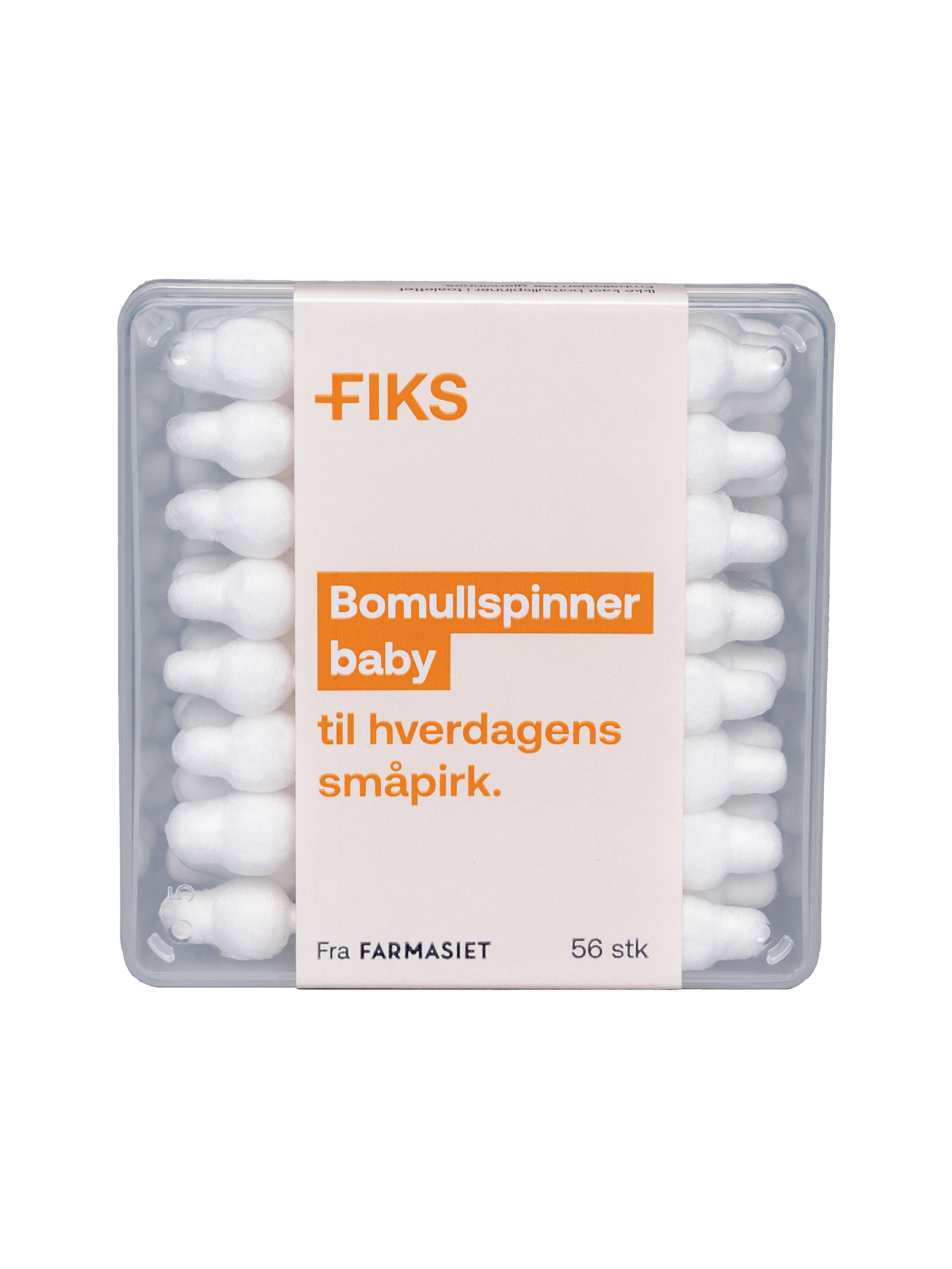 FIKS Bomullspinner Baby, 56 stk.