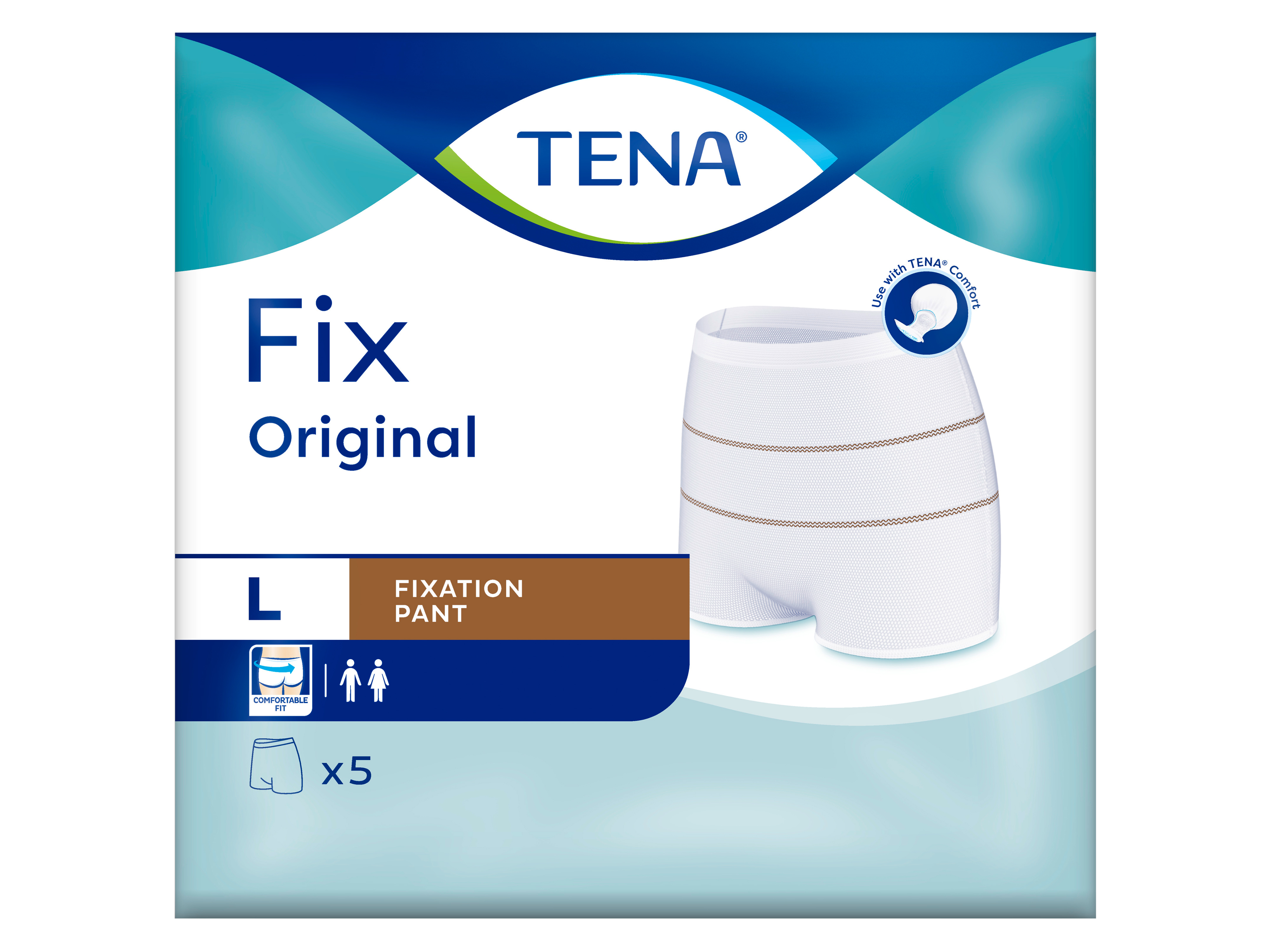 Tena Fix Original Nettingtruse, Large, 5 stk.