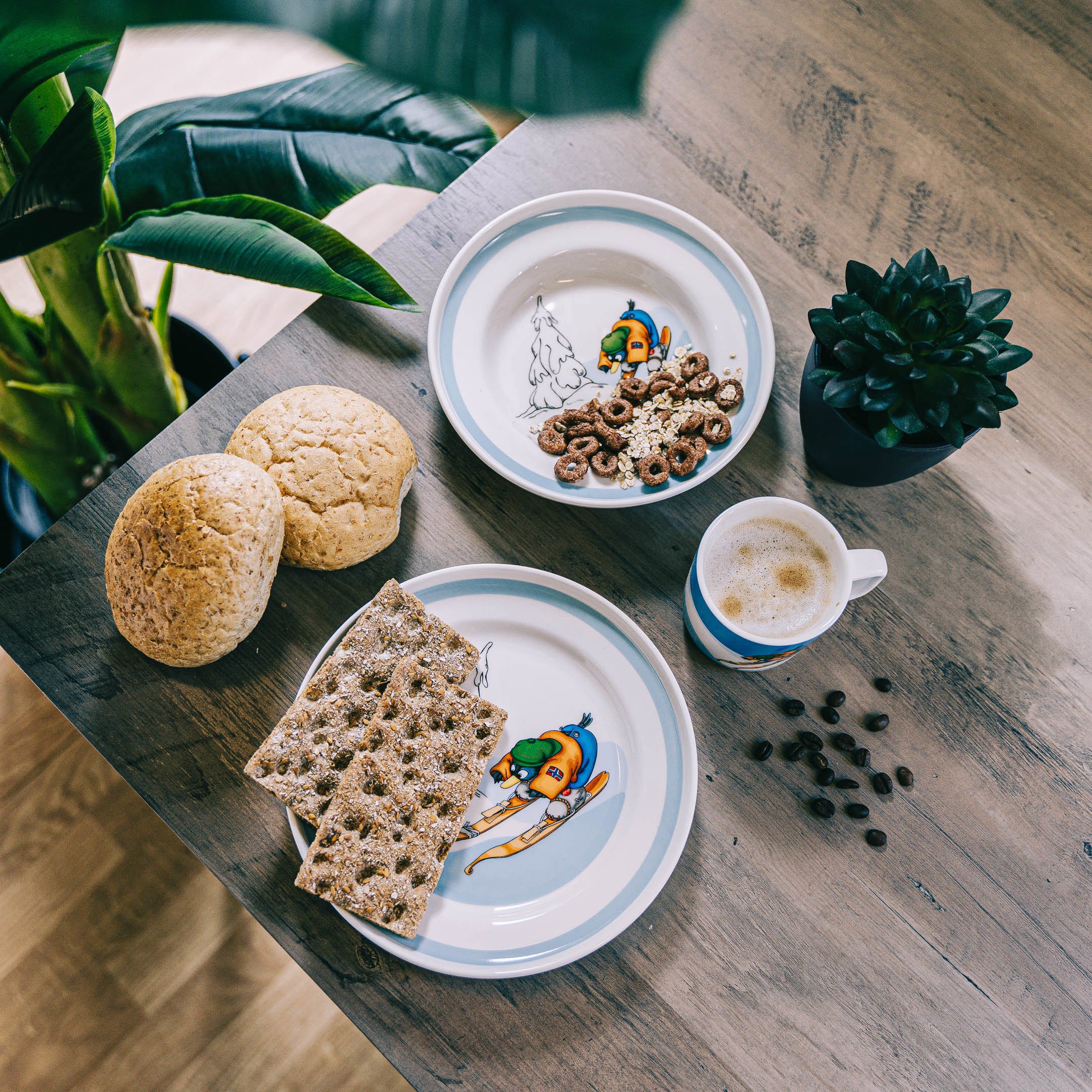 Flåklypa Barneservise, Solan, 1 sett