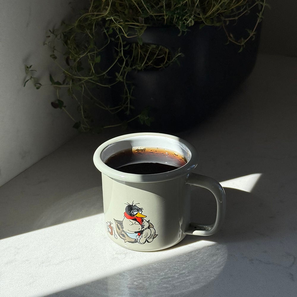 Flåklypa Emaljekopp, Solan syk, 2,5 dl