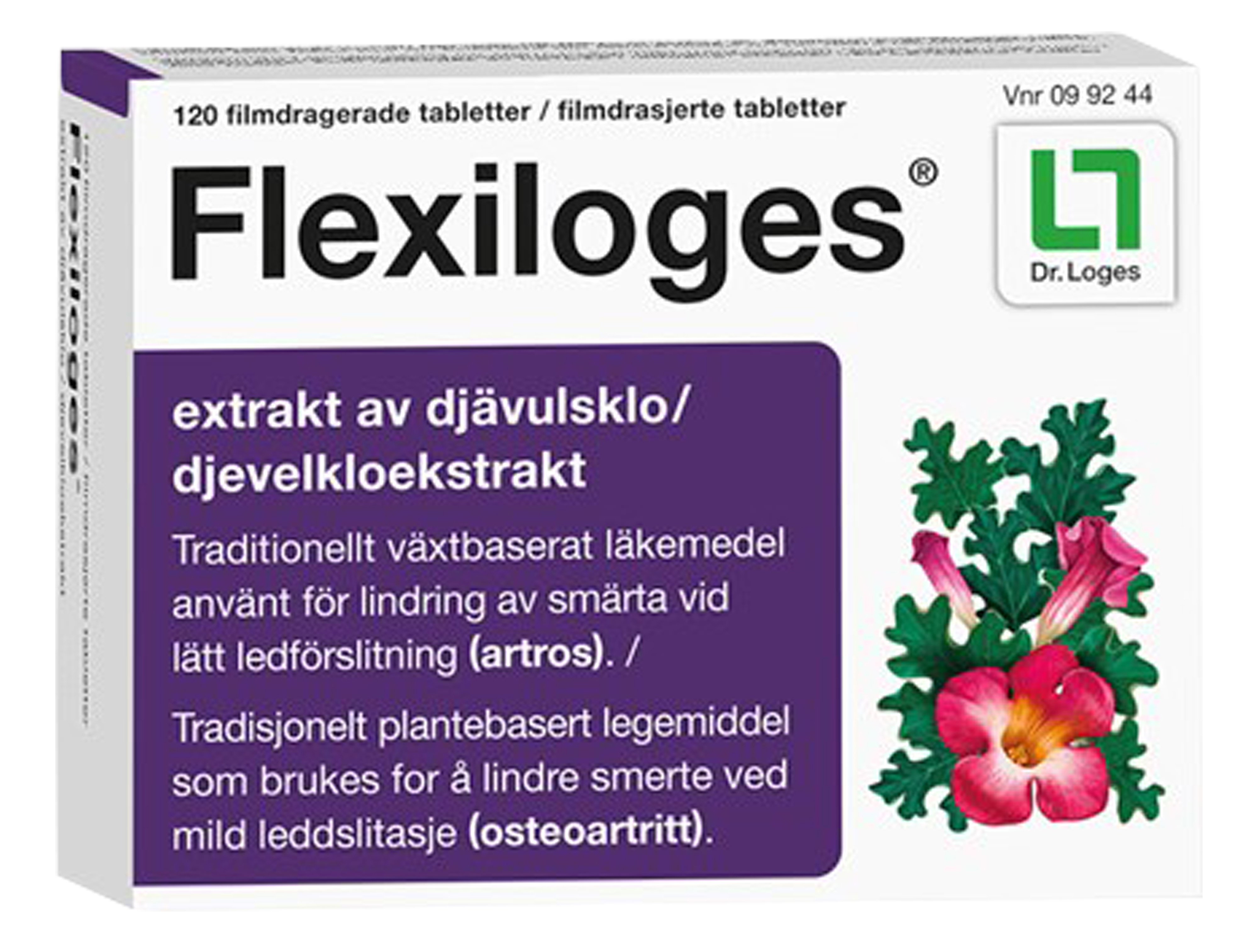 Flexiloges Tabletter, 120 stk.