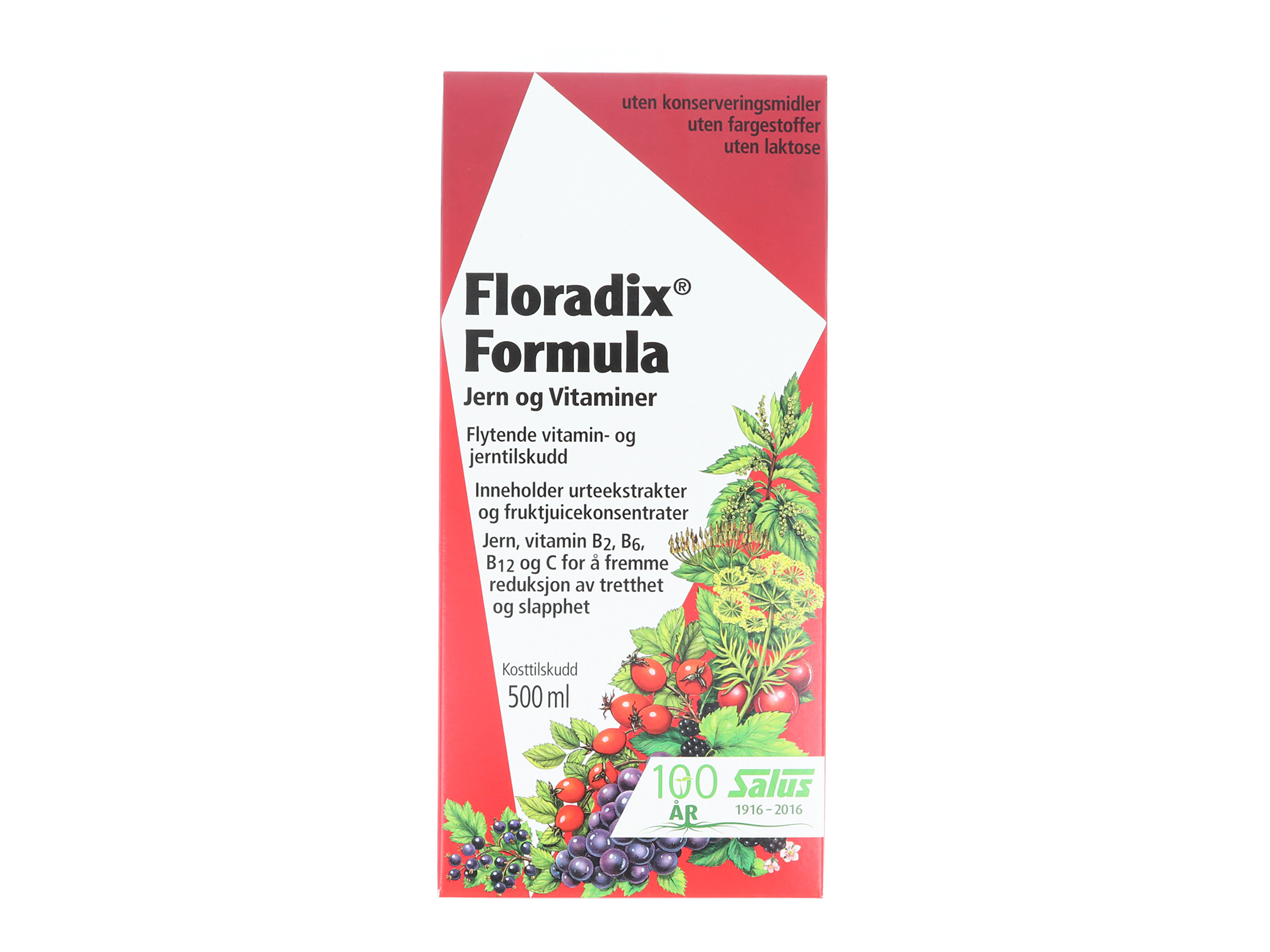 Floradix Formula jernekstrakt, 500 ml