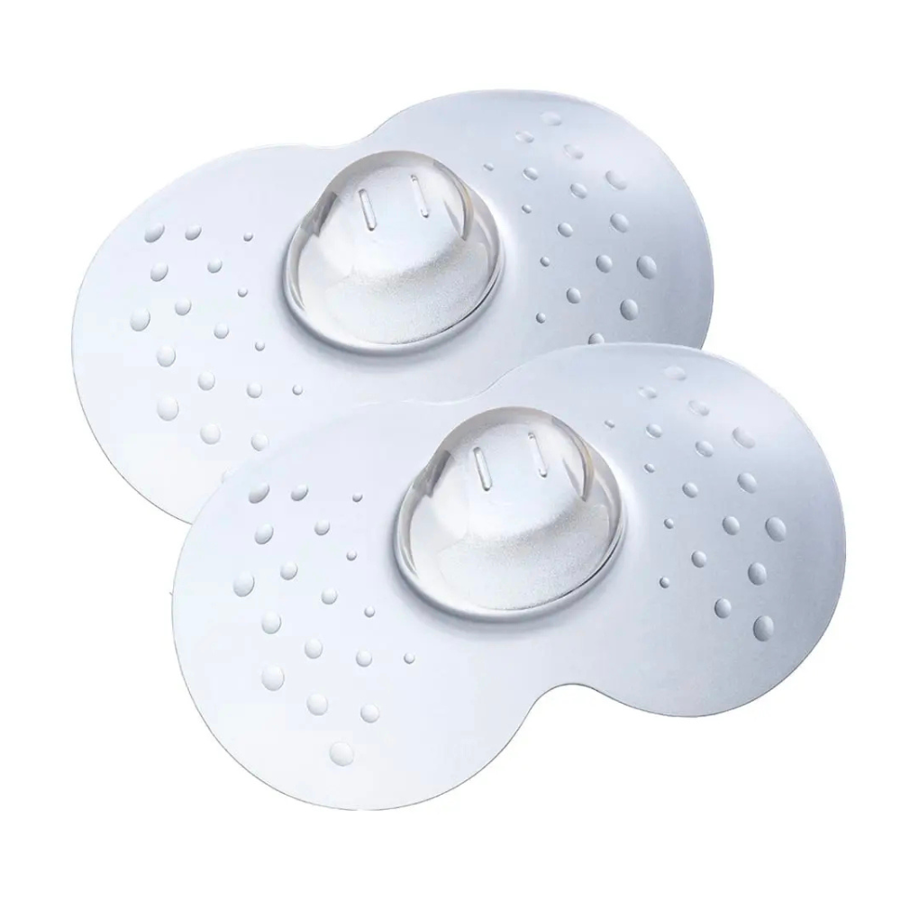 Flow Ammeskjold i silikon, Small, 1 par