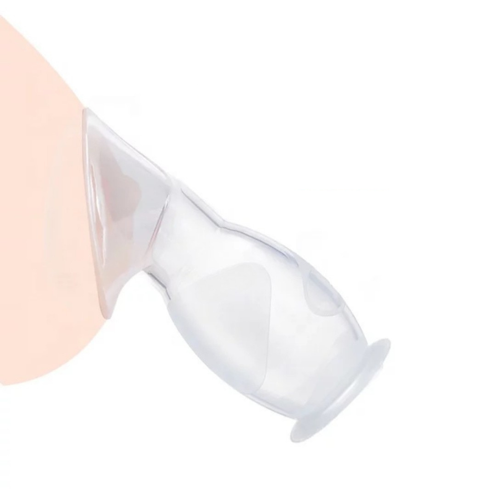 Flow Melkeoppsamler m/silikonstopper og lokk, 1 stk.