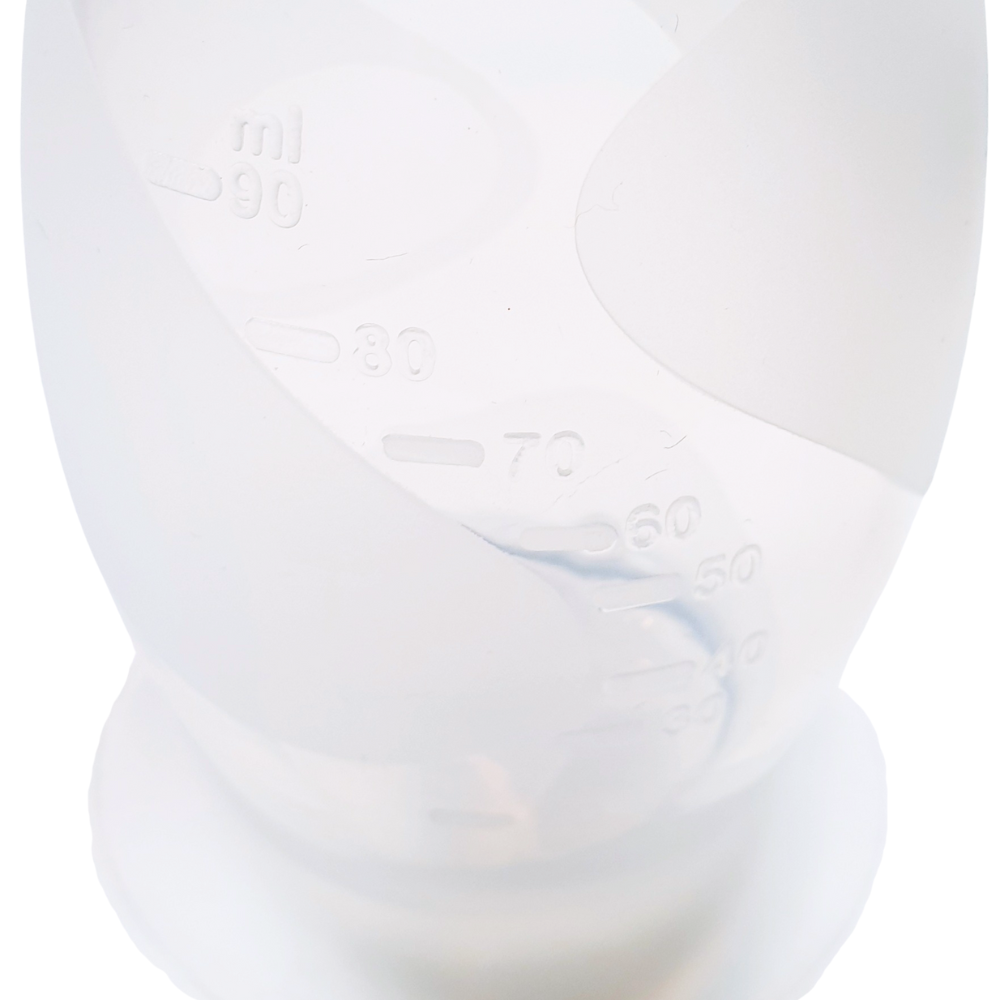 Flow Melkeoppsamler m/silikonstopper og lokk, 1 stk.