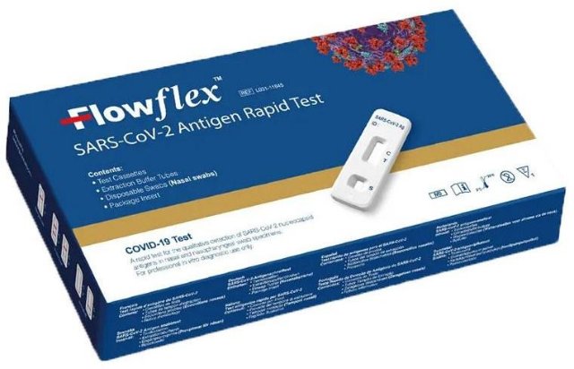 Flowflex SARS-CoV-2 Antigen Selvtest, 1 test
