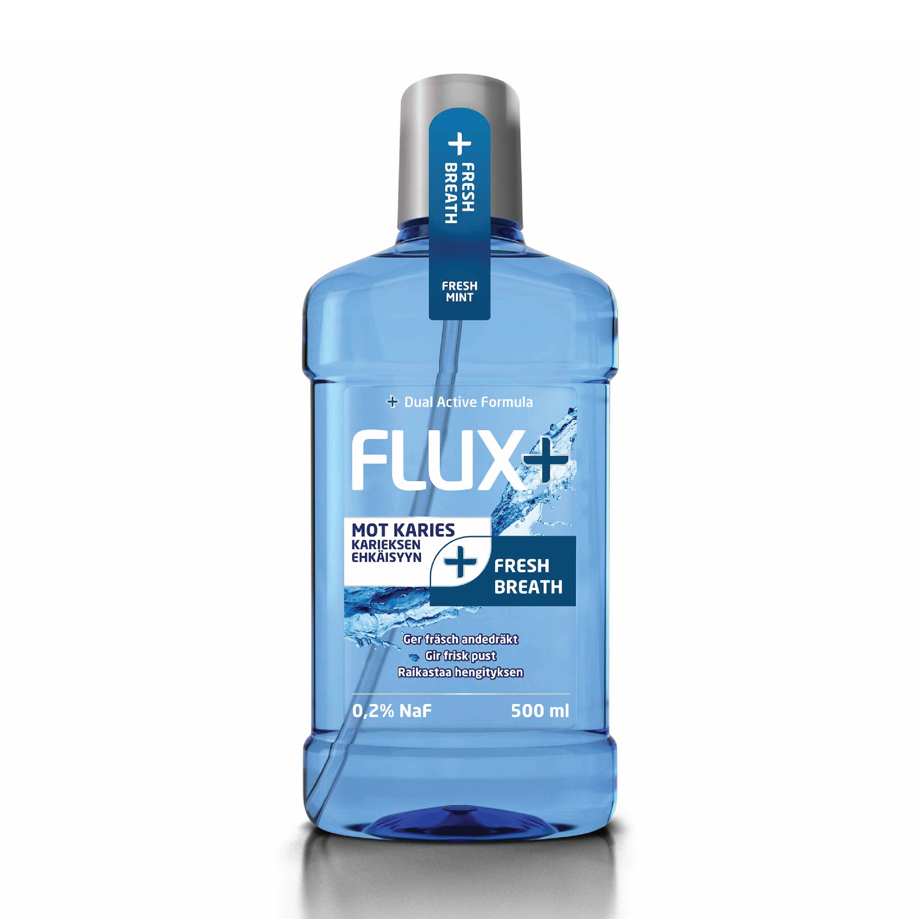 Flux Fluorskyll 0,2% Fresh Breath, 500 ml
