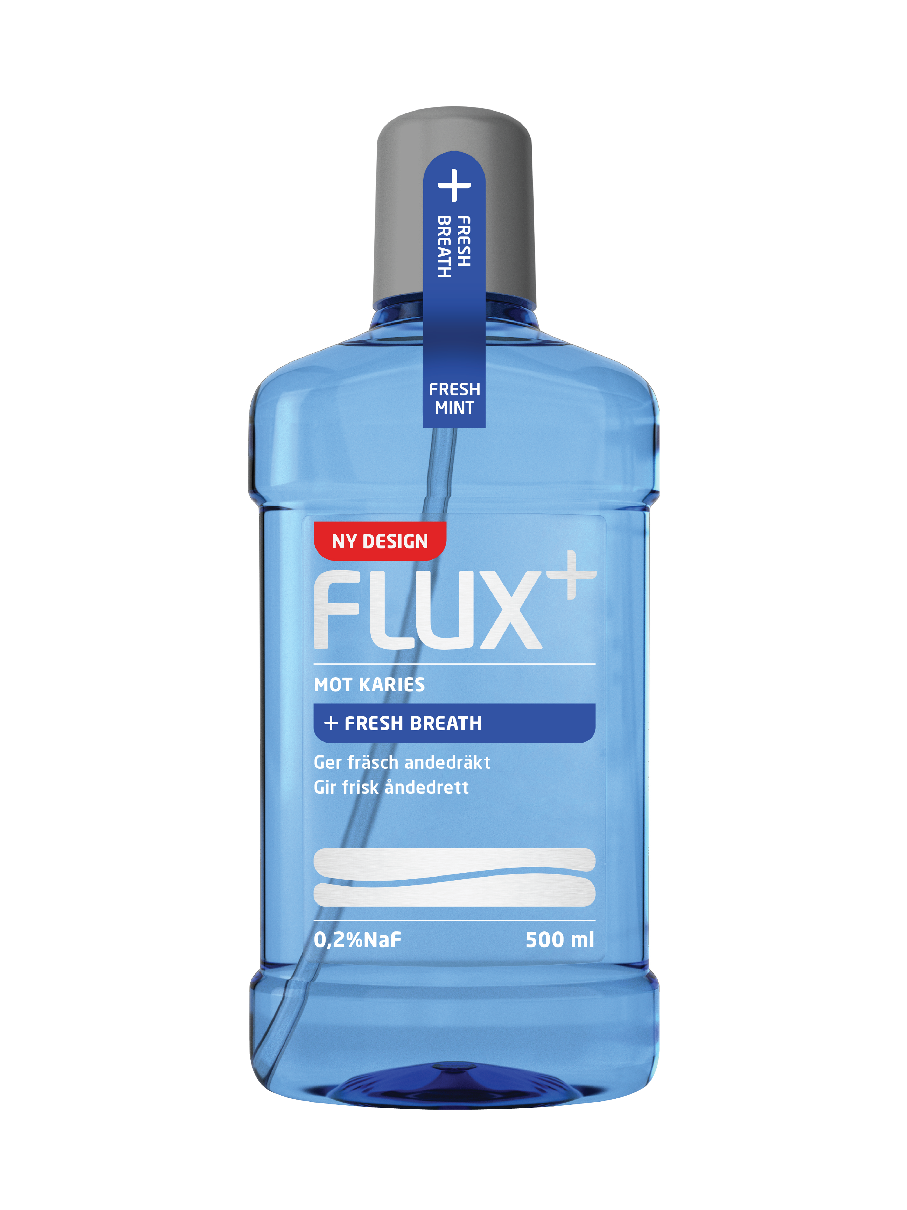 Flux Fluorskyll 0,2% Fresh Mint, 500 ml
