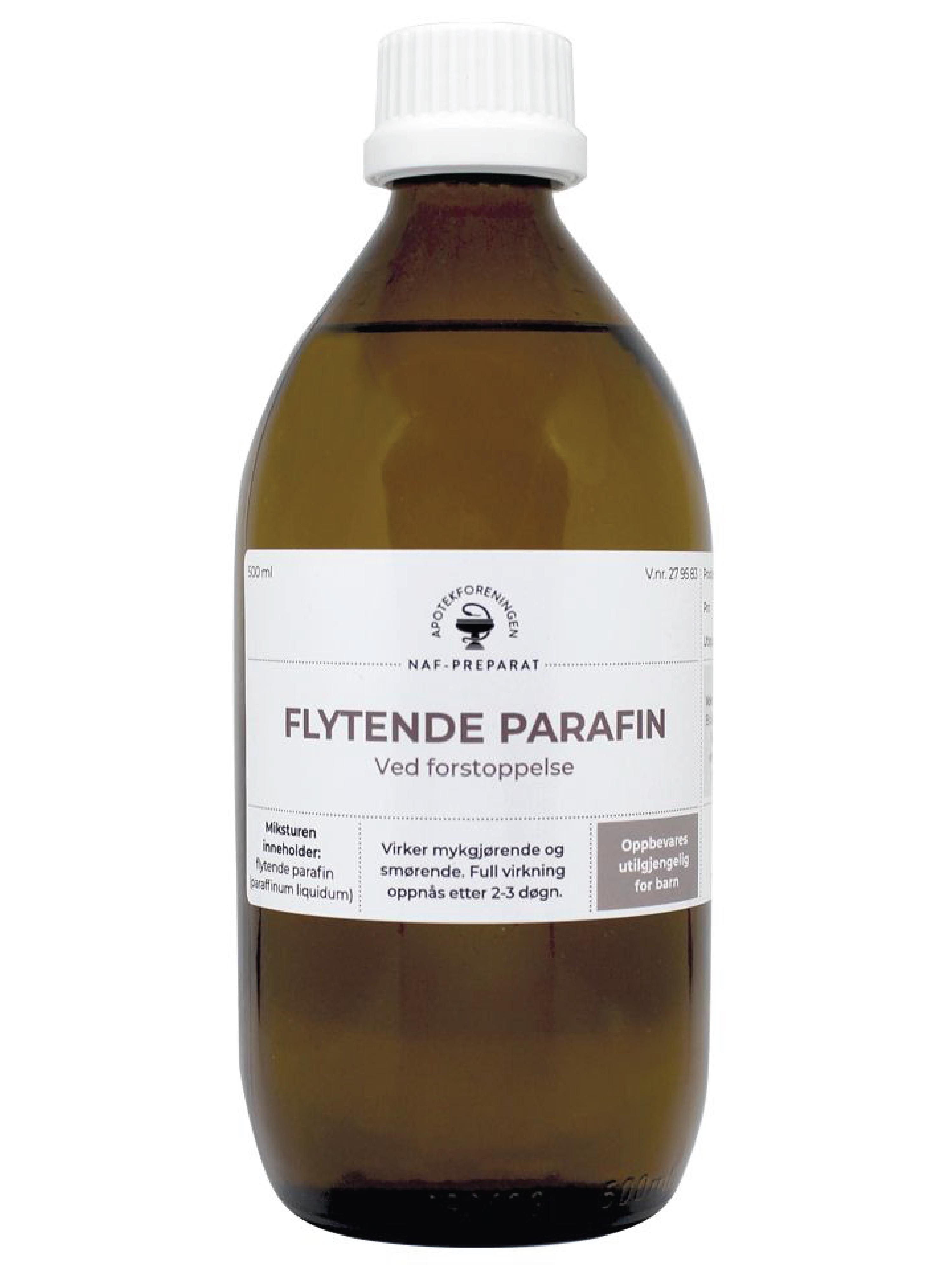 NAF Flytende Parafin NAF Mikstur, 500 ml