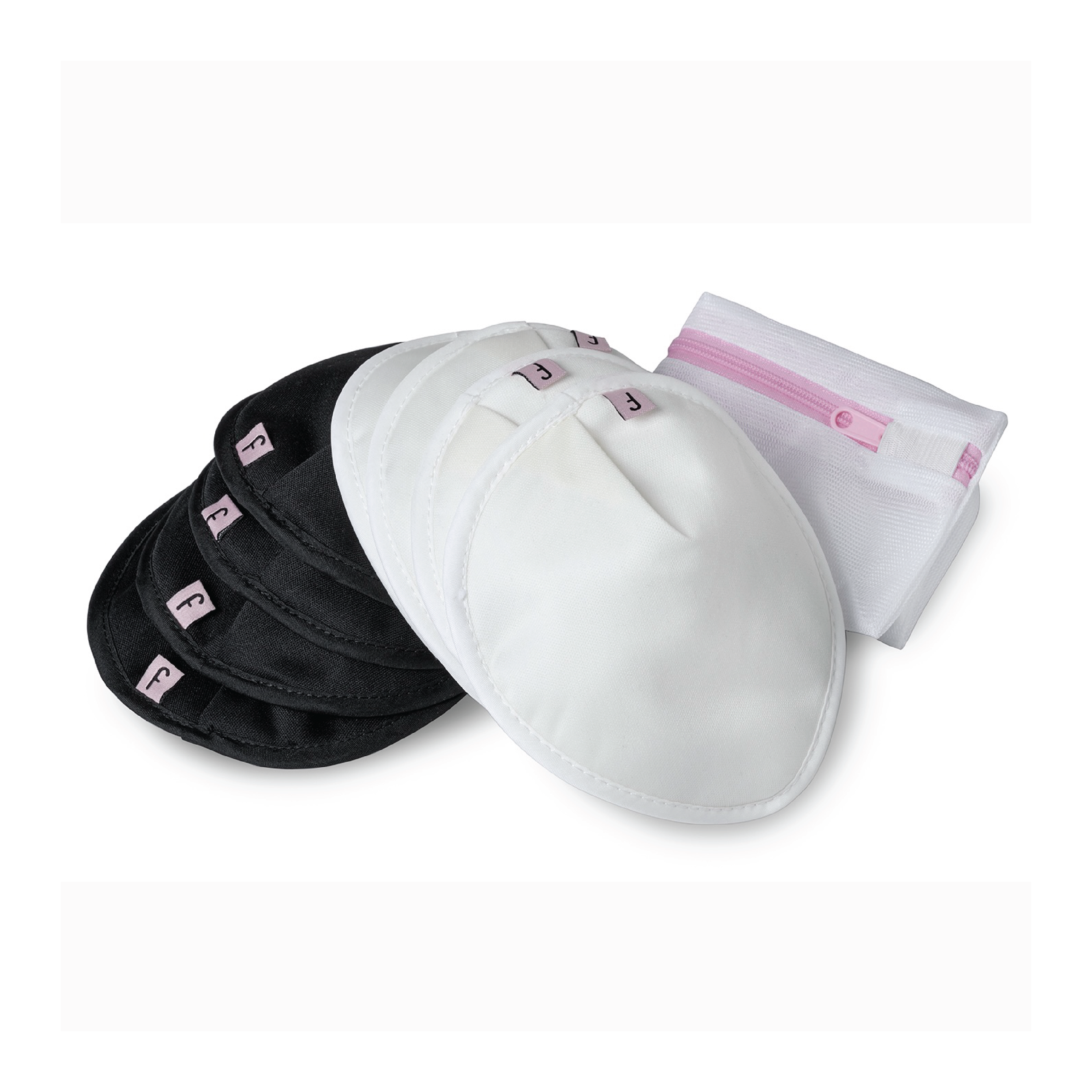 Fødebagen Ammeinnlegg i bambus dråpe, 8 stk.