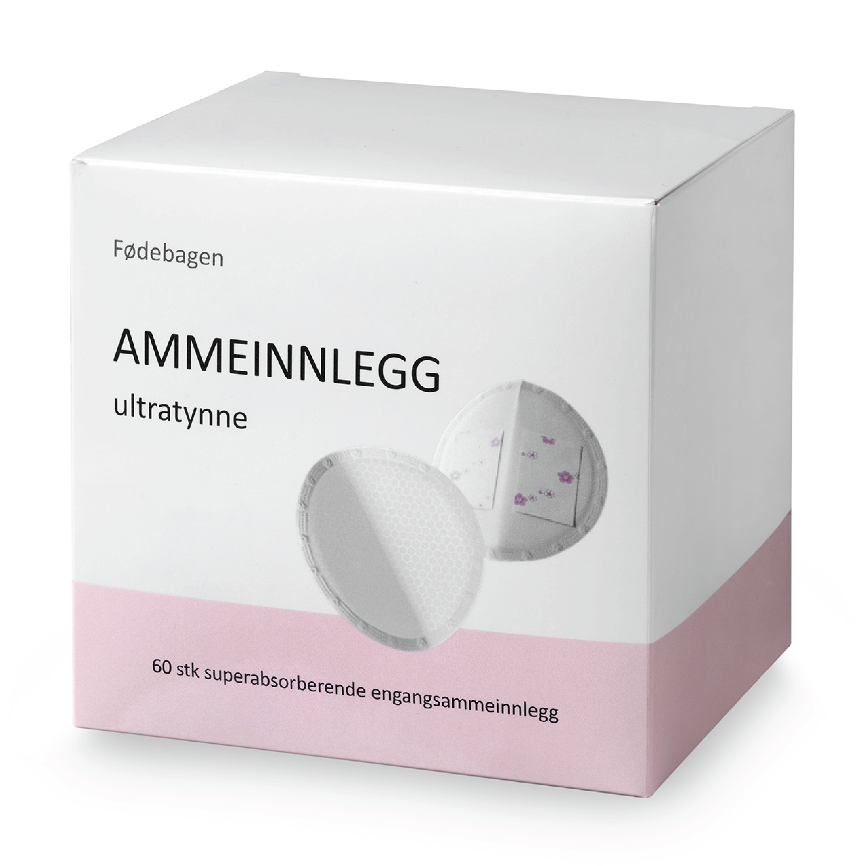 Fødebagen Ammeinnlegg Ultratynne, 60 stk.