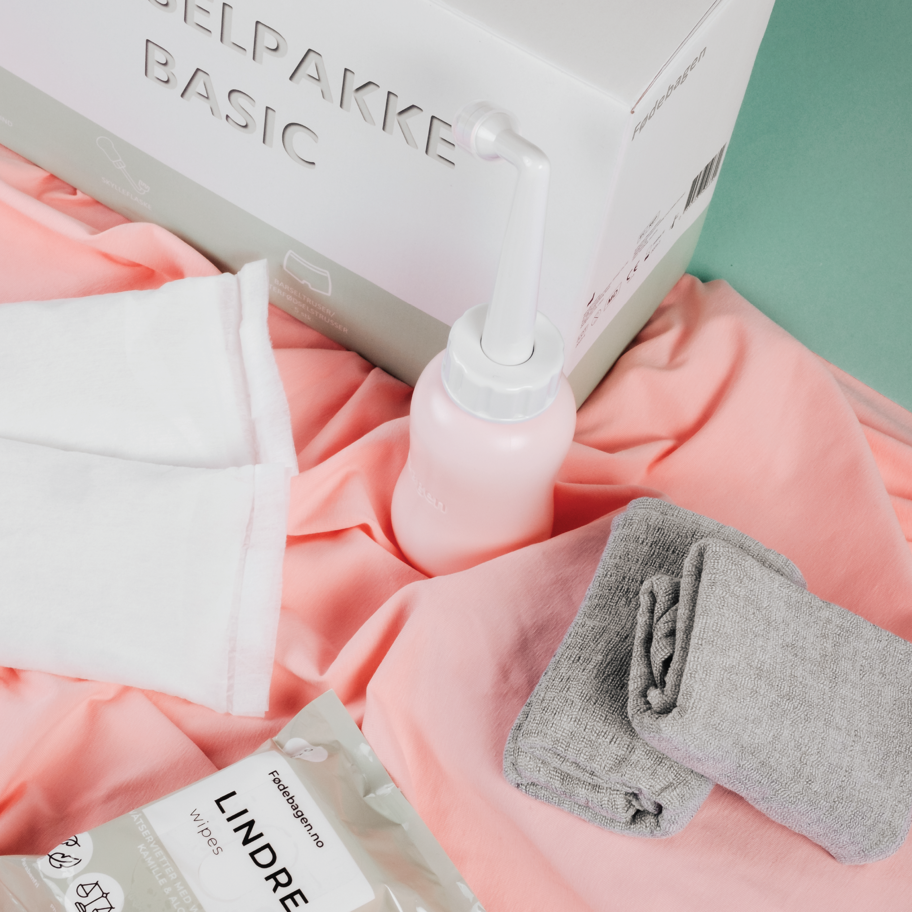Fødebagen Barselpakke Basic, 1 sett