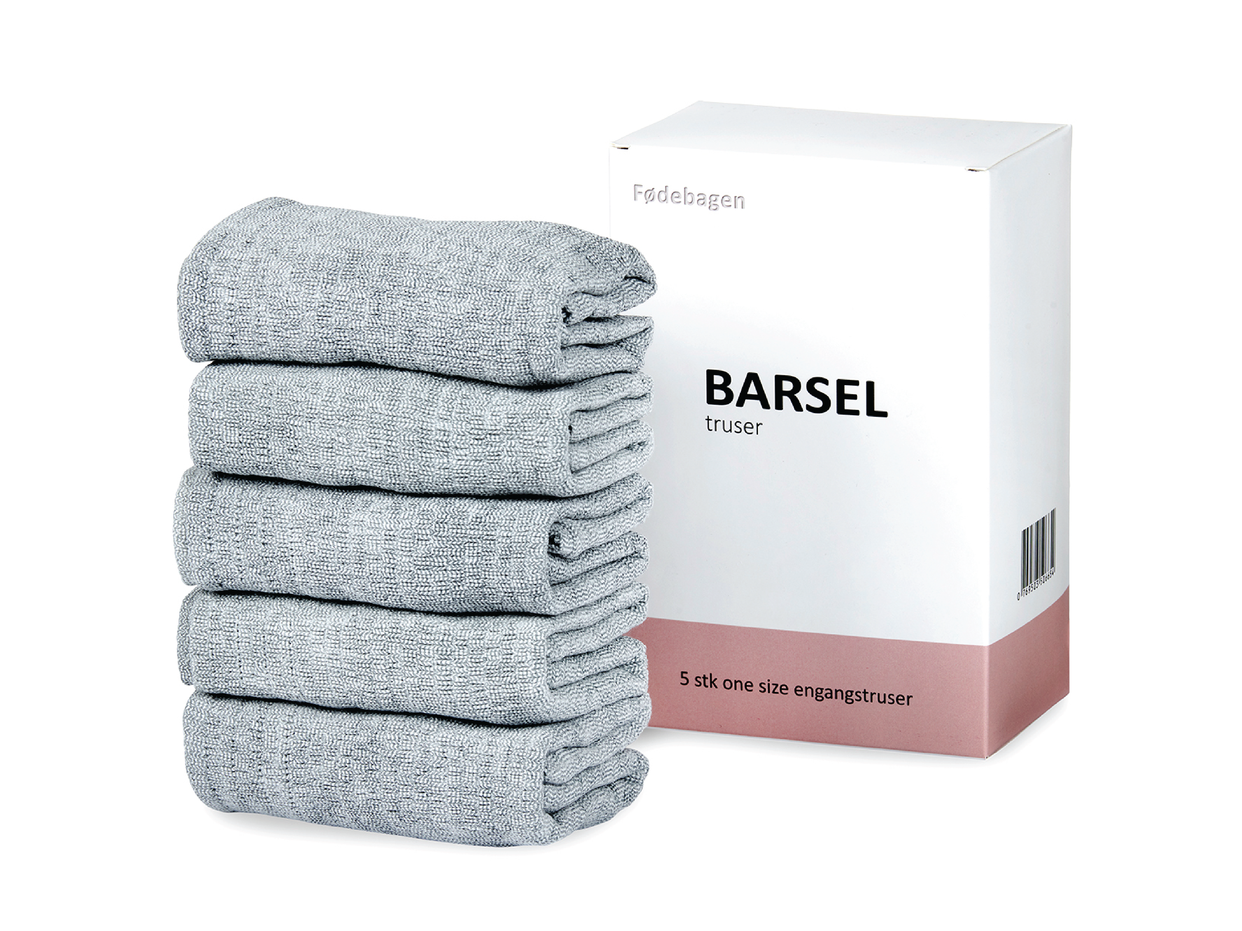Fødebagen Barseltruser Boxer, Onesize, 5 stk.