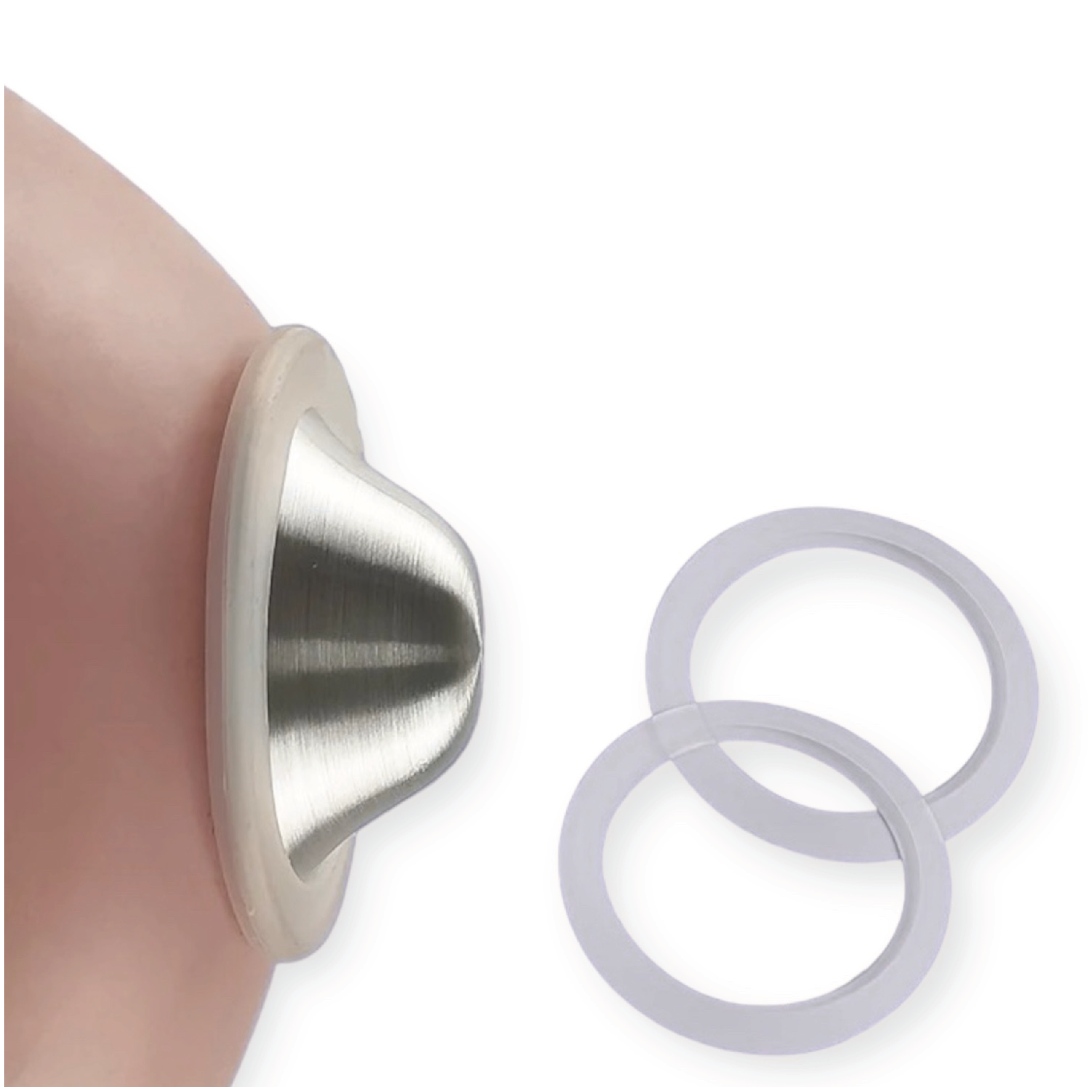 Fødebagen SilverCups Air, Small/Medium, 1 par