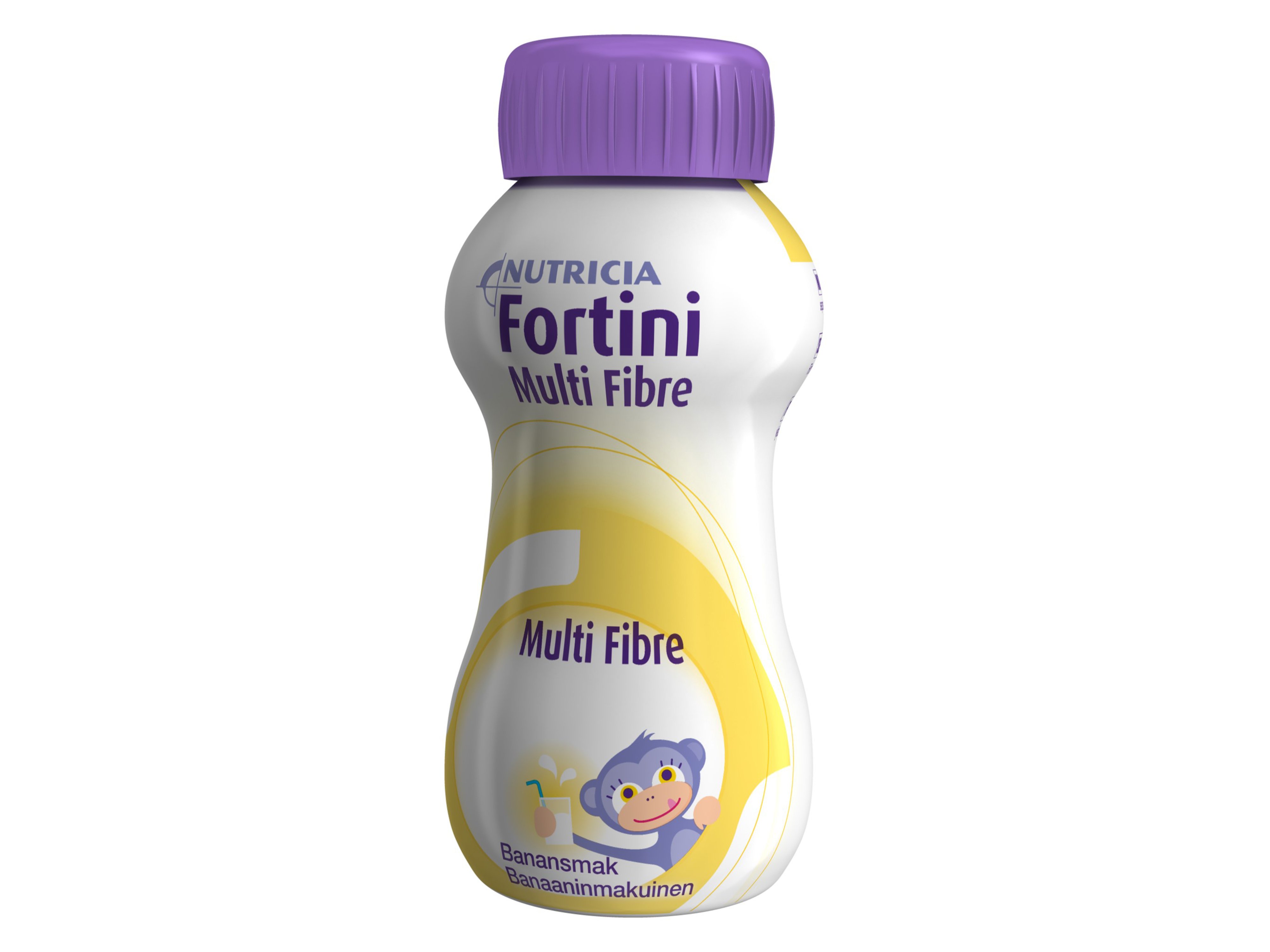 Fortini Multi Fibre Banan, 4 x 200 ml