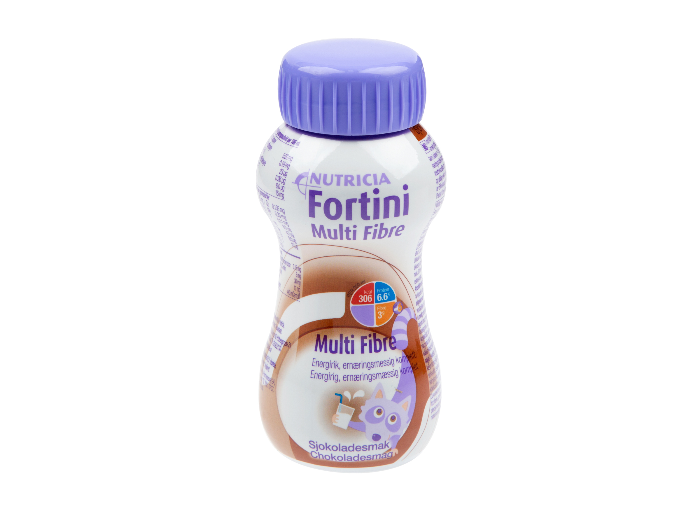 Fortini Multi Fibre sjokolade, 200 ml