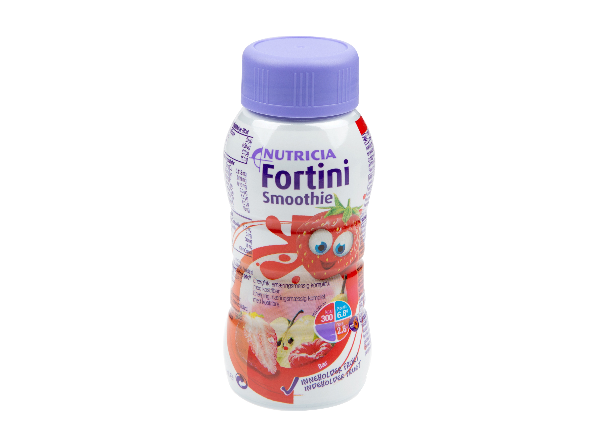 Fortini Smoothie, Bær & frukt, 200 ml