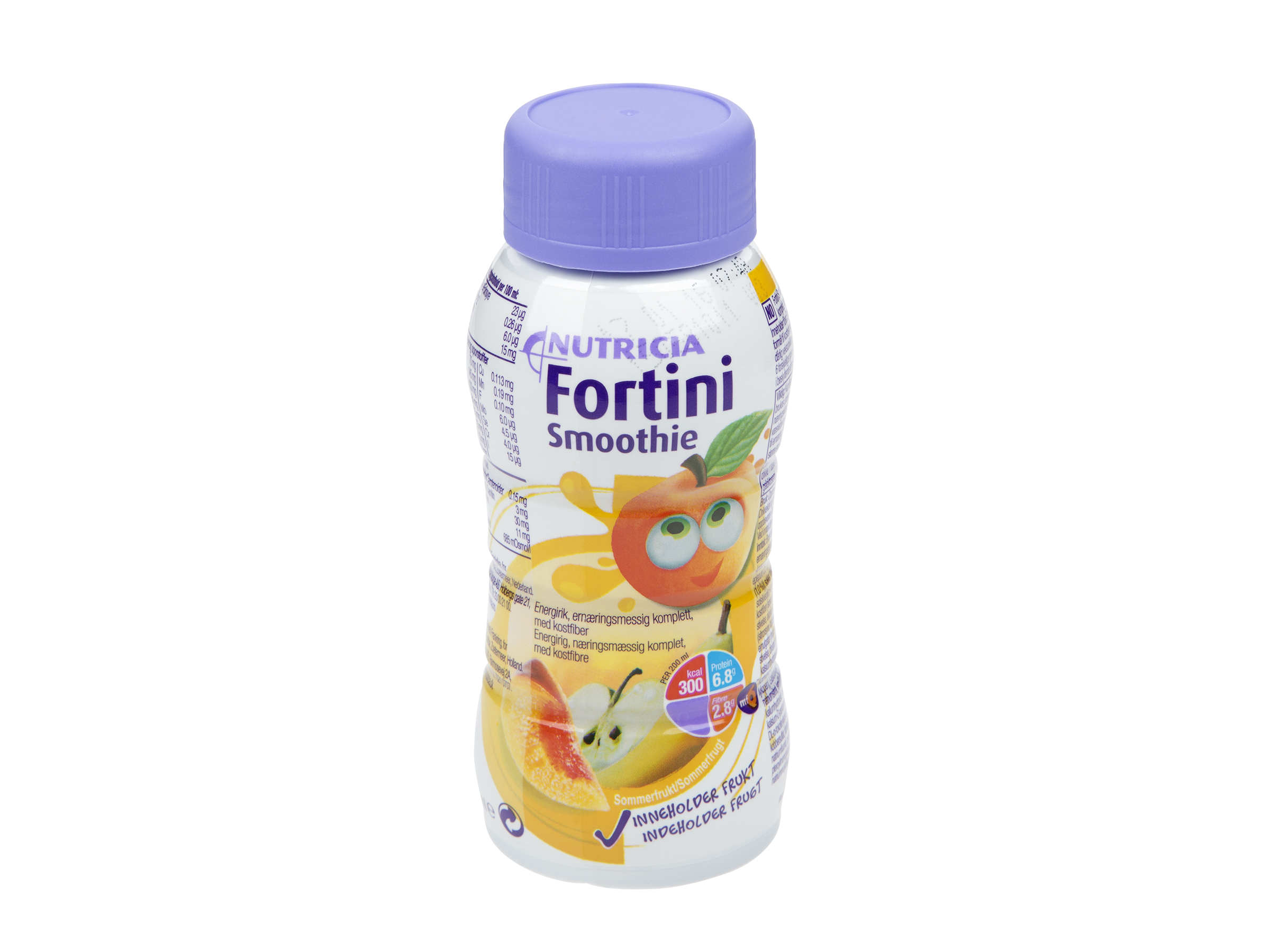 Fortini Smoothie, Sommerfrukt, 200 ml