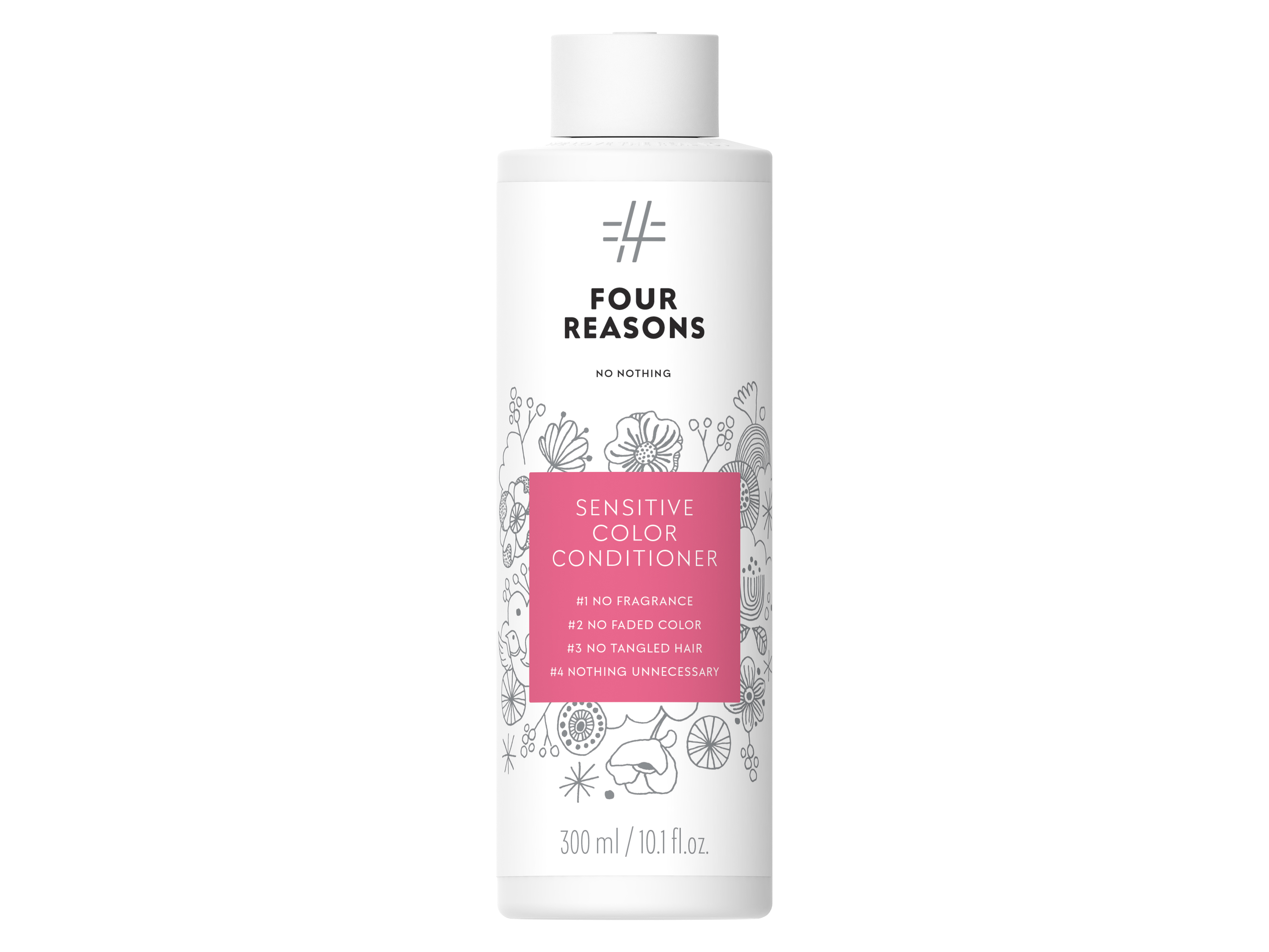 Four Reasons No Nothing Sensitive Color Shampoo, 1 stk
