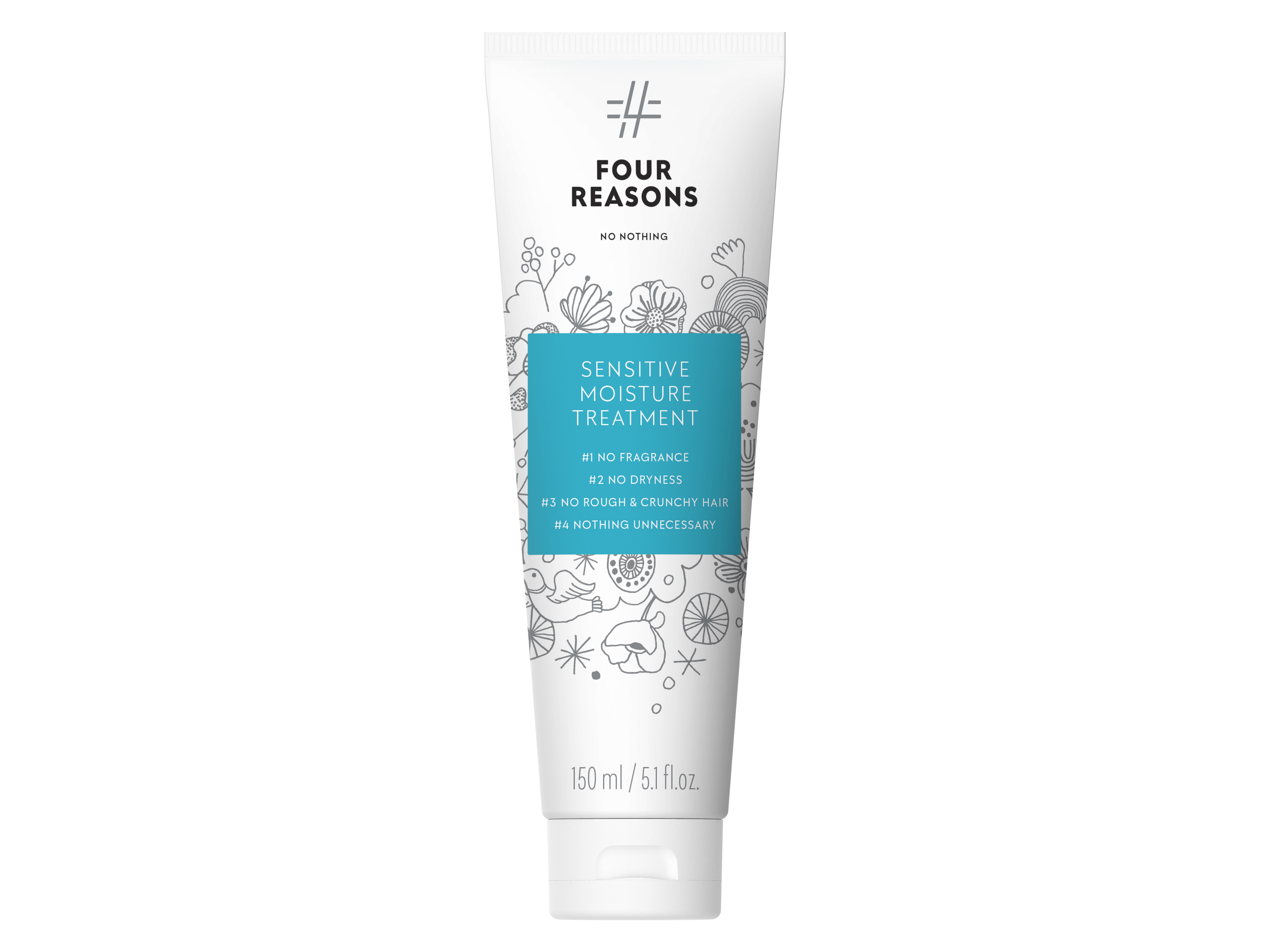 Four Reasons No Nothing Sensitive Moisture Treatment, 150 ml