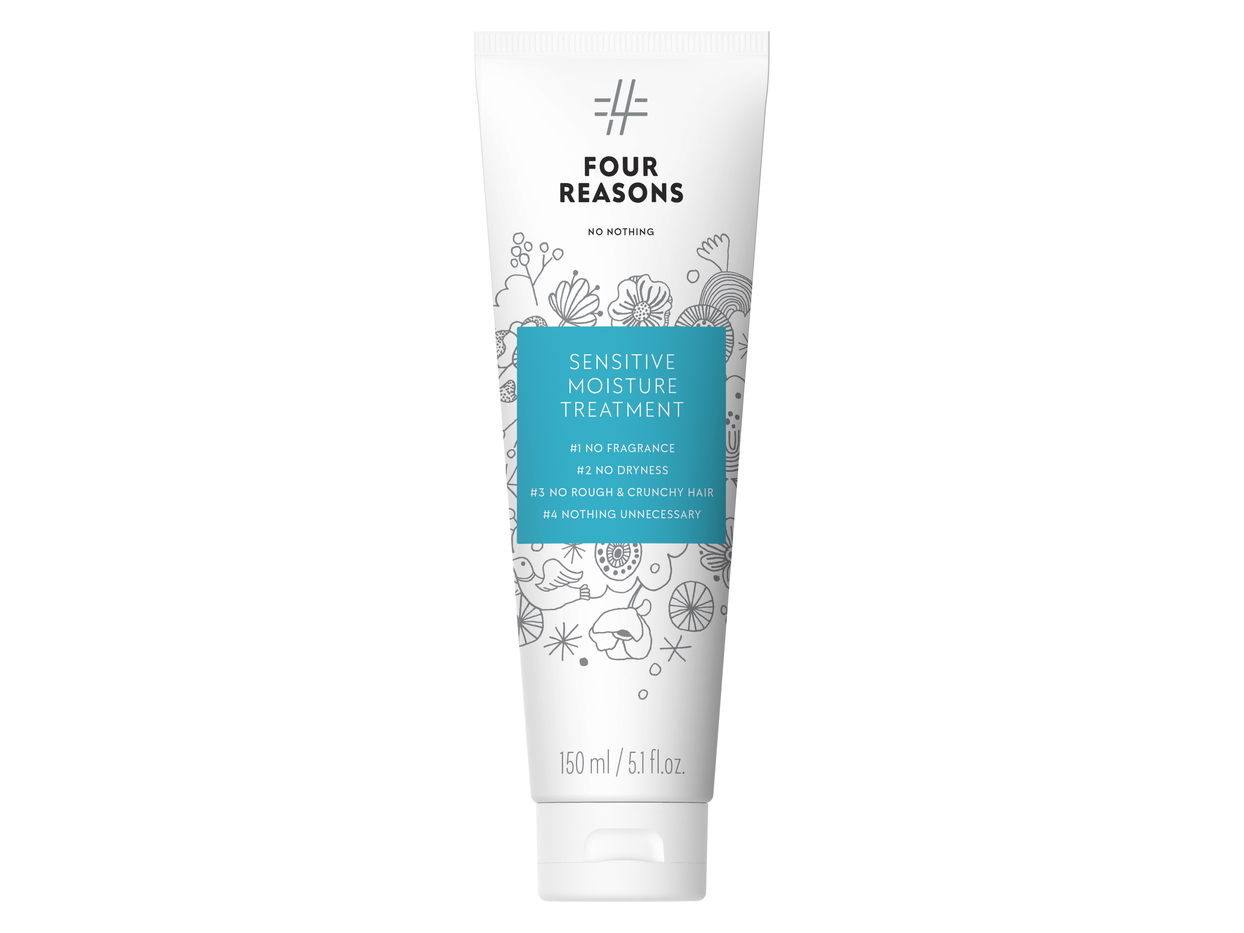 Four Reasons No Nothing Sensitive Moisture Treatment, 150 ml