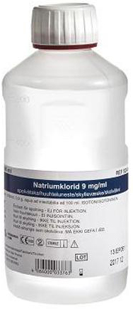 Fresenius Natriumklorid  9mg/ml skyllevæske, 500 ml