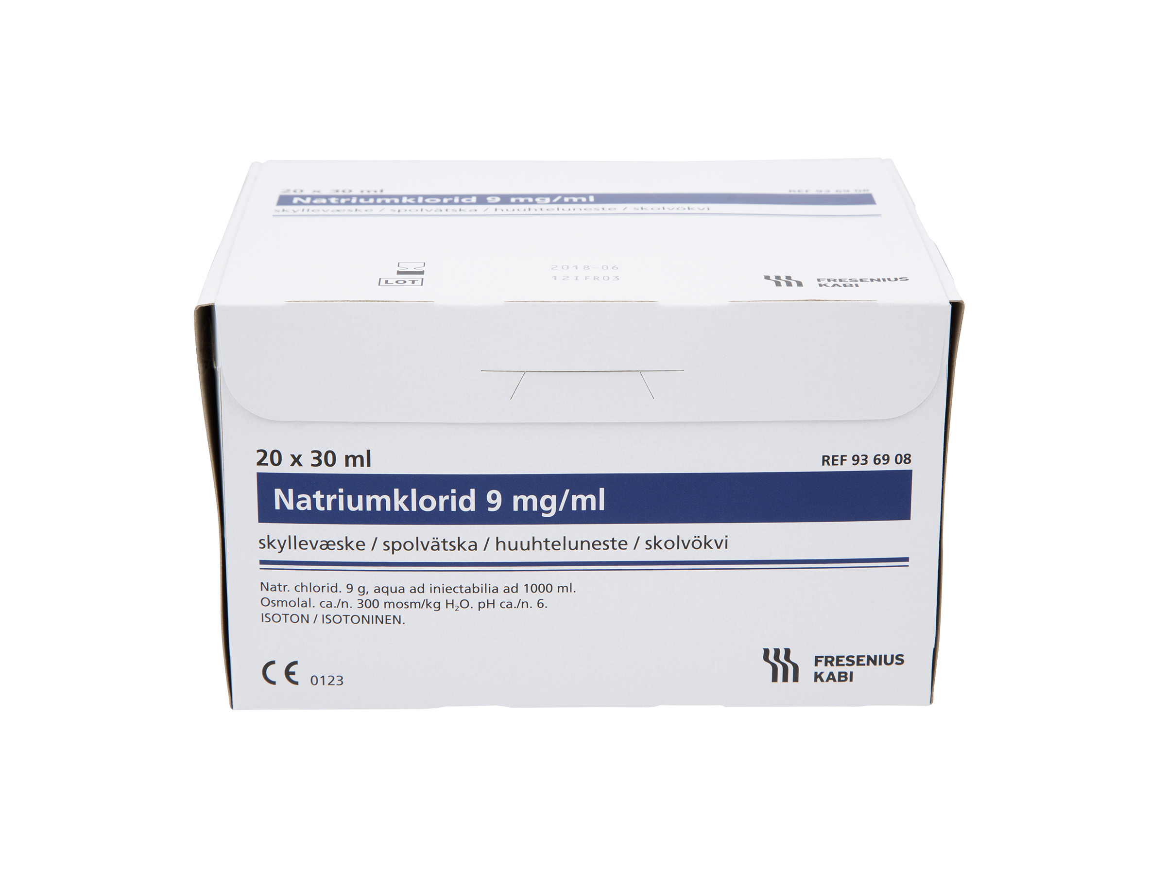 Fresenius Natriumklorid fres 9mg, 20 x 30 ml