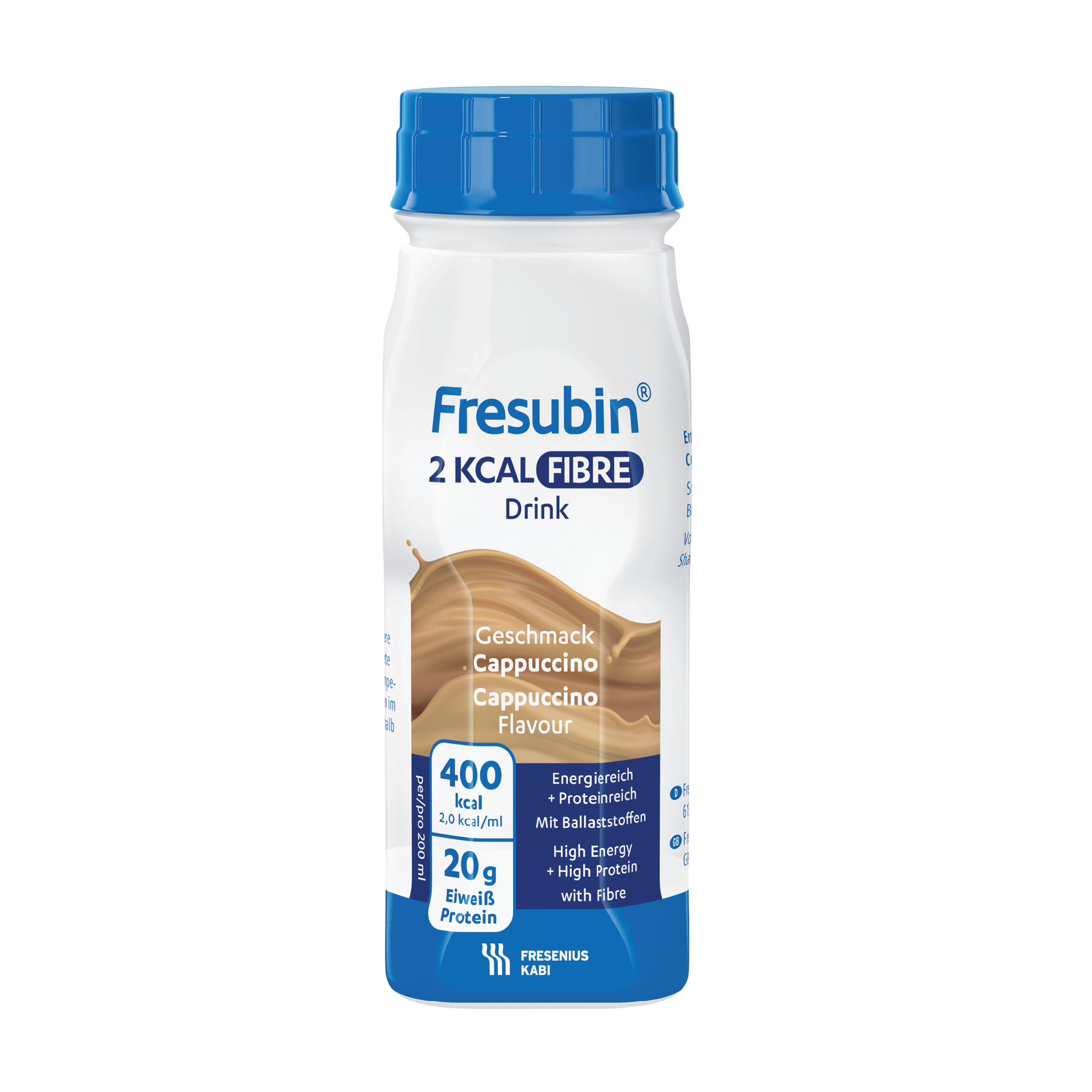 Fresubin 2 kcal Fibre Drink, Cappuccino, 4x200 ml
