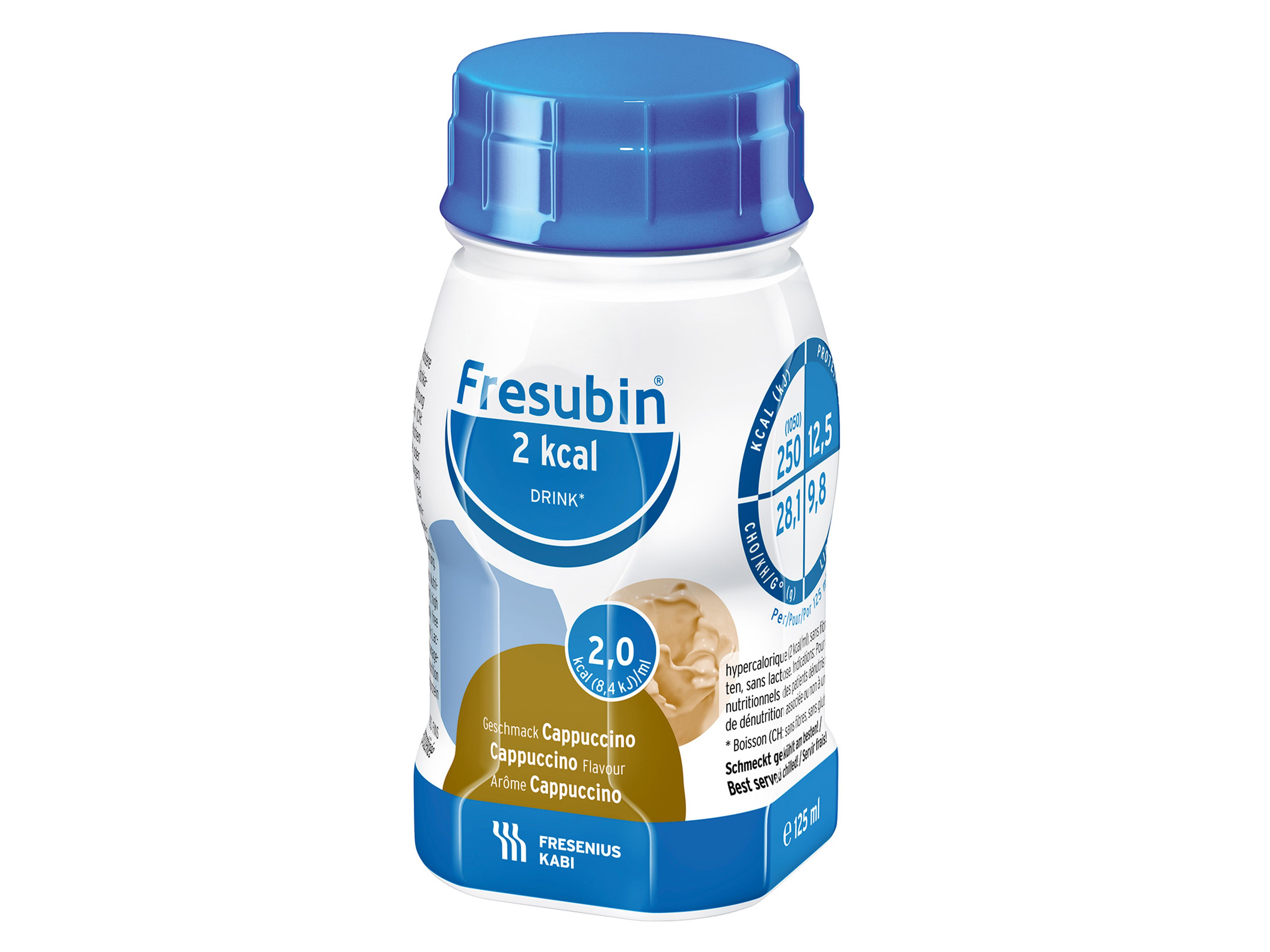 Fresubin 2kcal Drink cappuccino, 4x125 ml