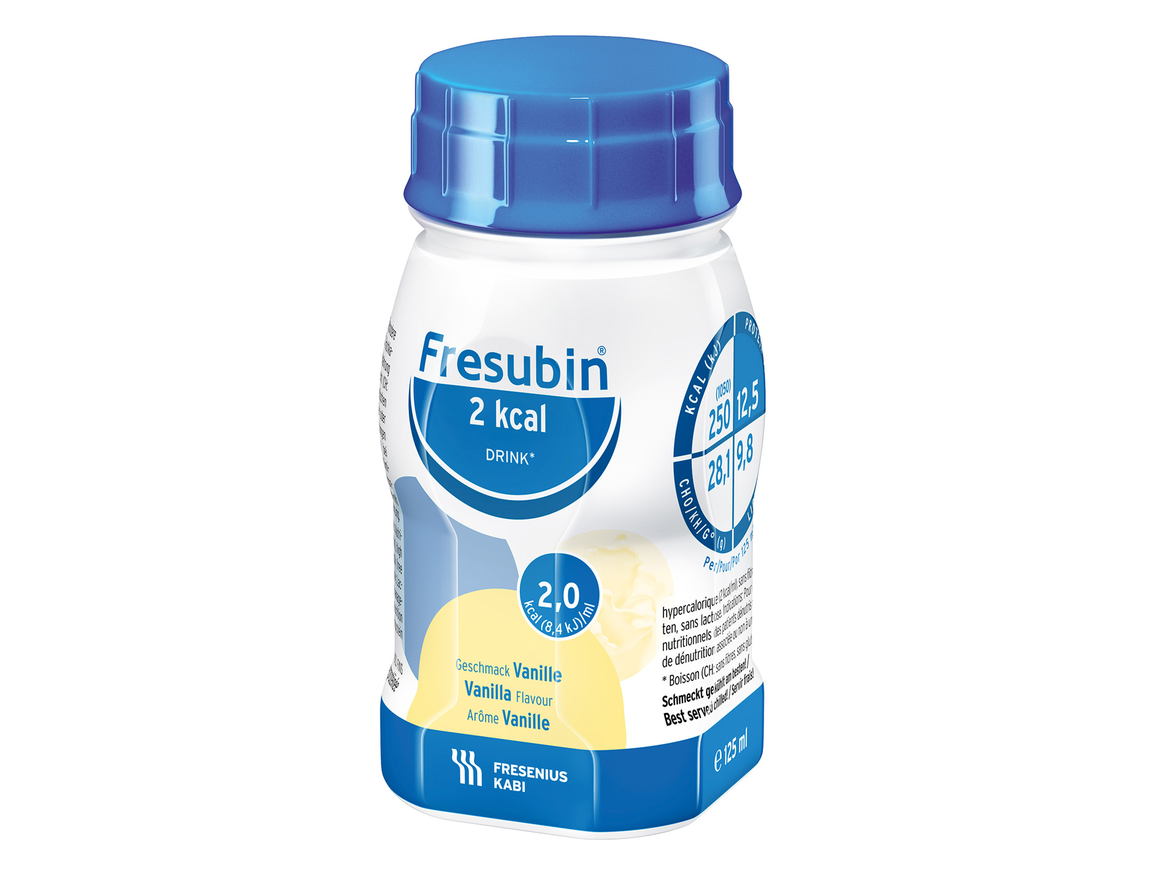 Fresubin 2kcal Drink vanilje, 4x125 ml