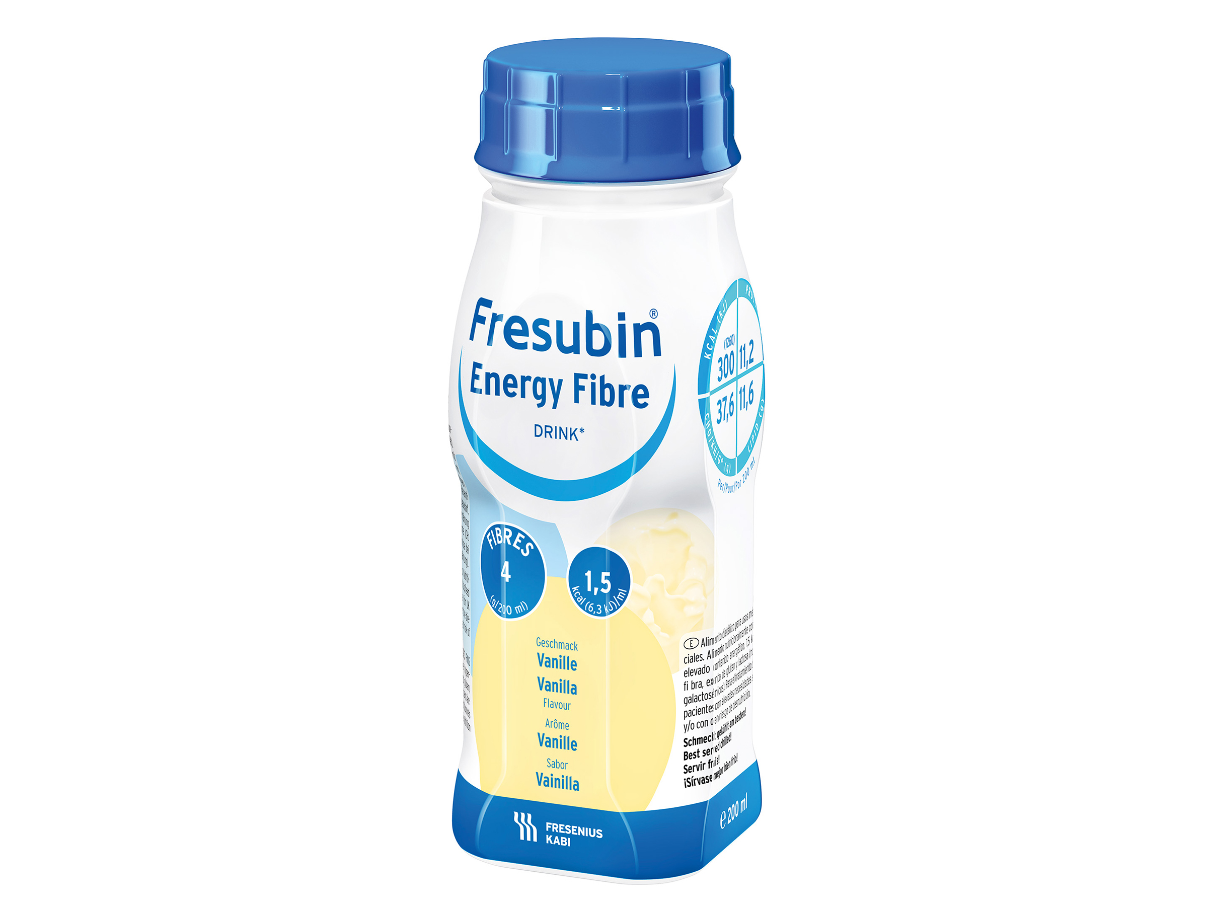 Fresubin Energy Fibre Drink vanilje, 4x200 ml