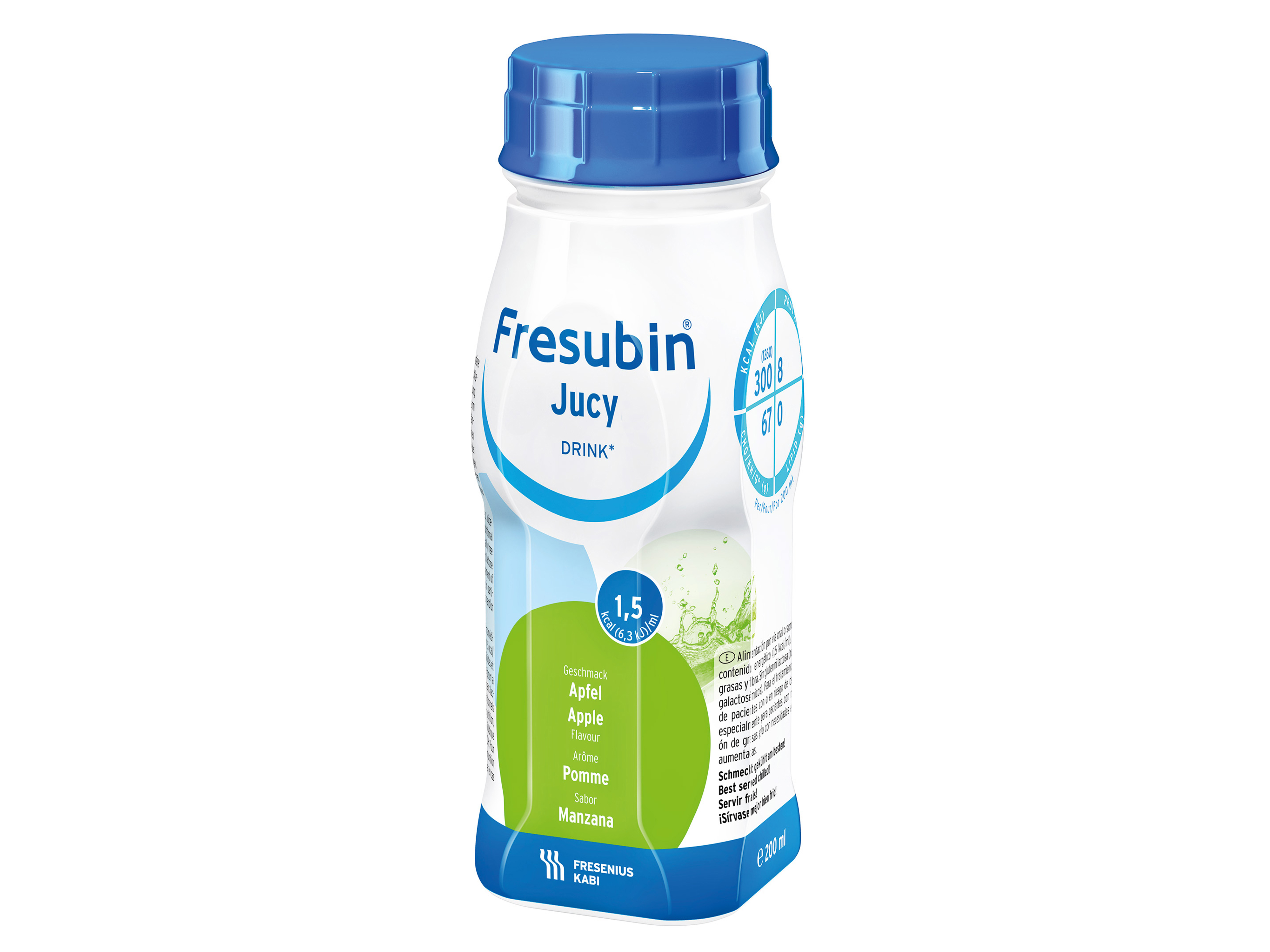 Fresubin Jucy Drink eple, 4x200 ml