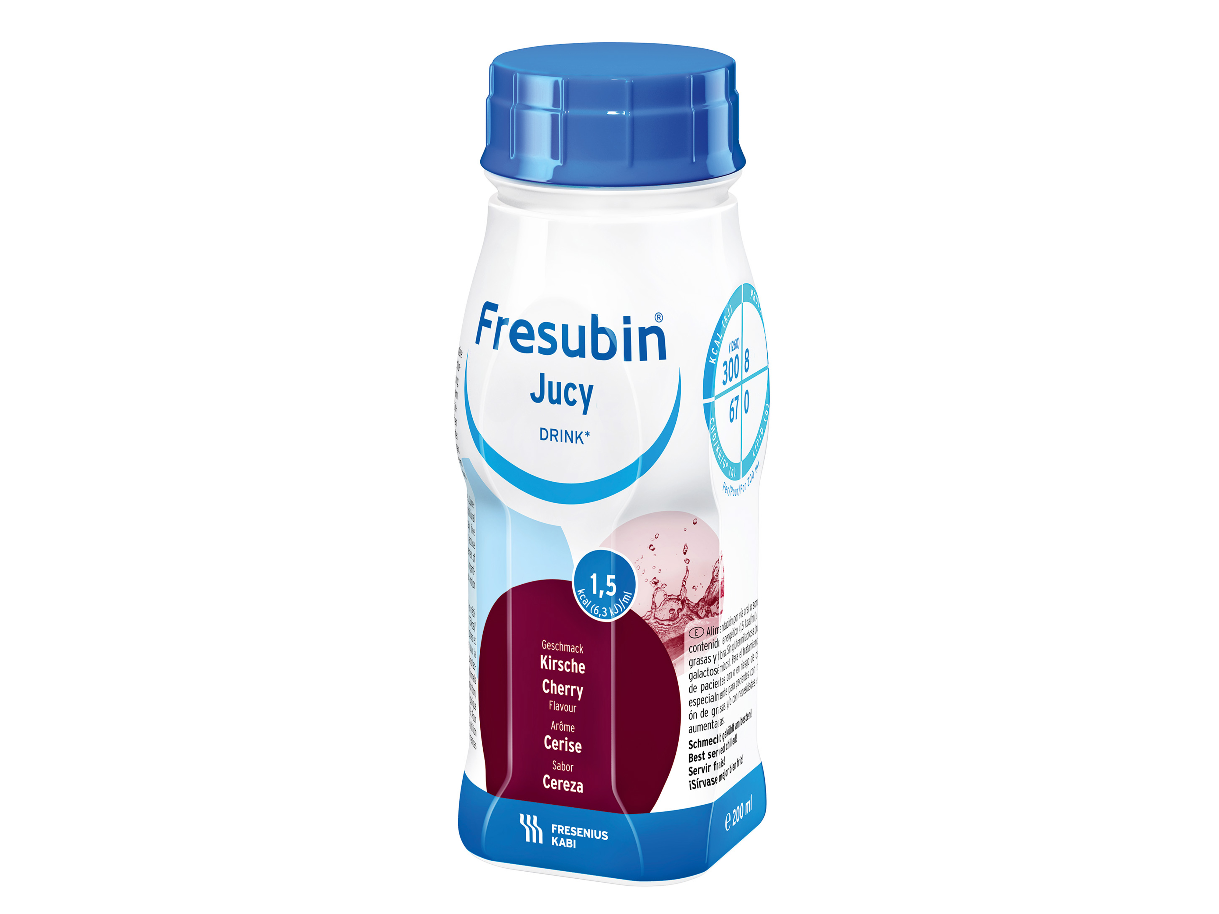 Fresubin Jucy Drink kirsebær, 4x200 ml