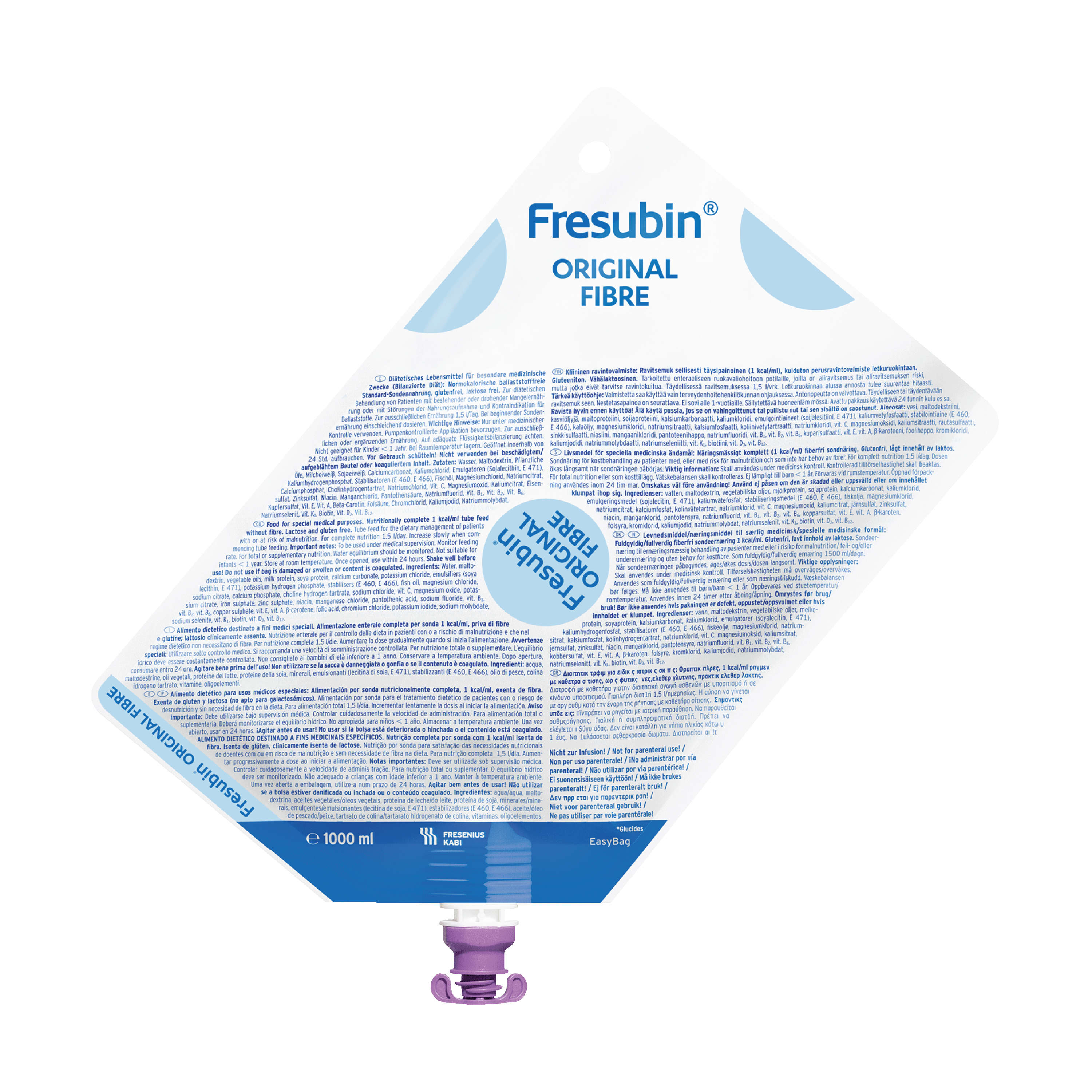 Fresubin Original Fibre sondeløsning, 8x1000 ml