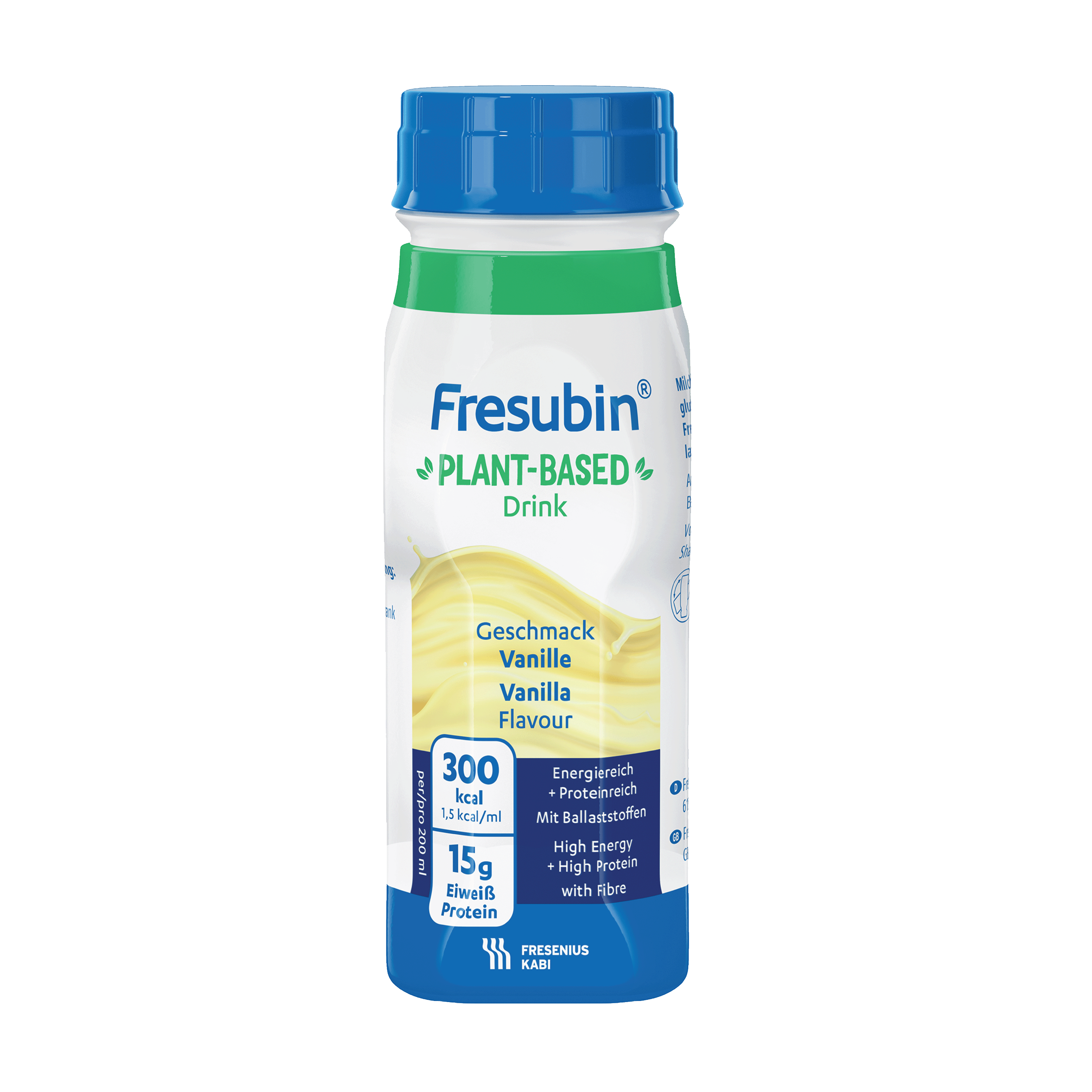 Fresubin Plant-Based Drink Næringsdrikk, Vanilje, 4x200 ml